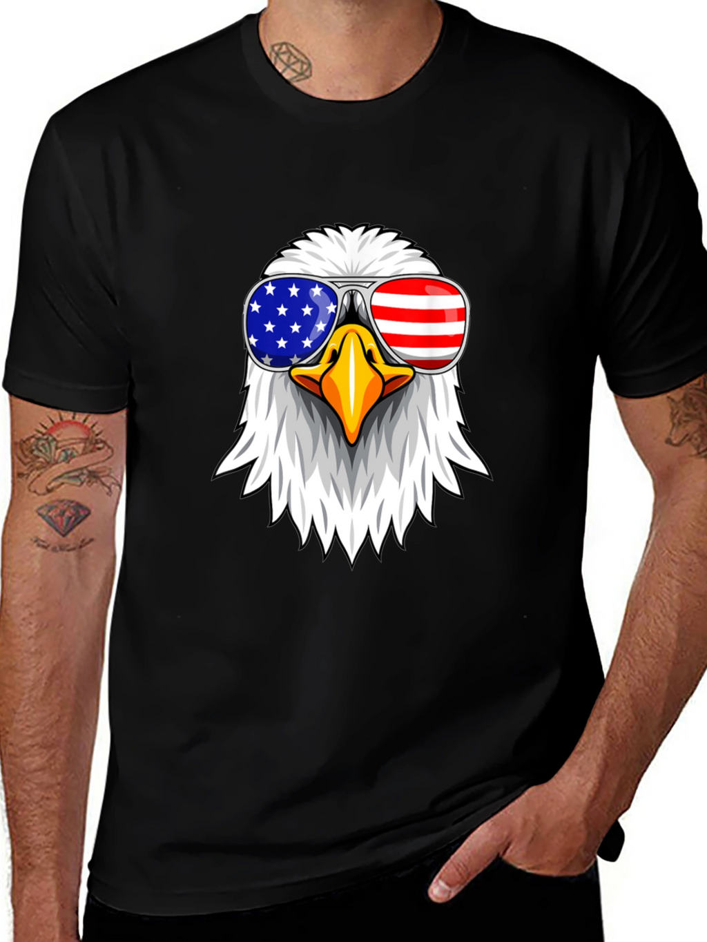 Patriotic Eagle T-Shirt