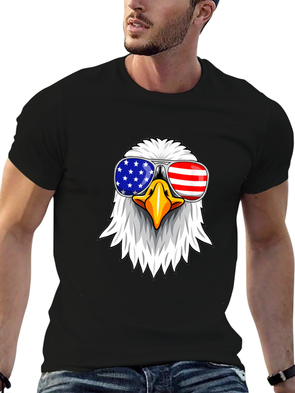 Patriotic Eagle T-Shirt