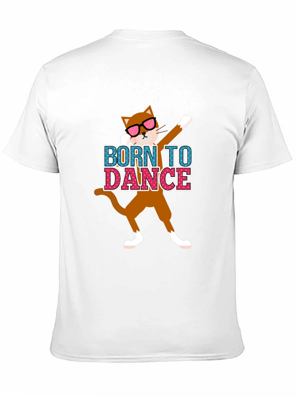 Born to Dance Cat T-Shirt - Novelty Tee