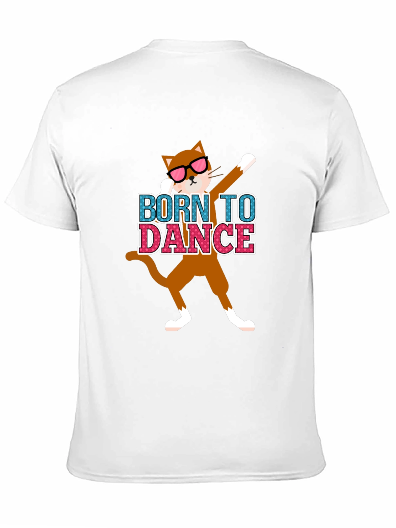 Born to Dance Cat T-Shirt - Novelty Tee