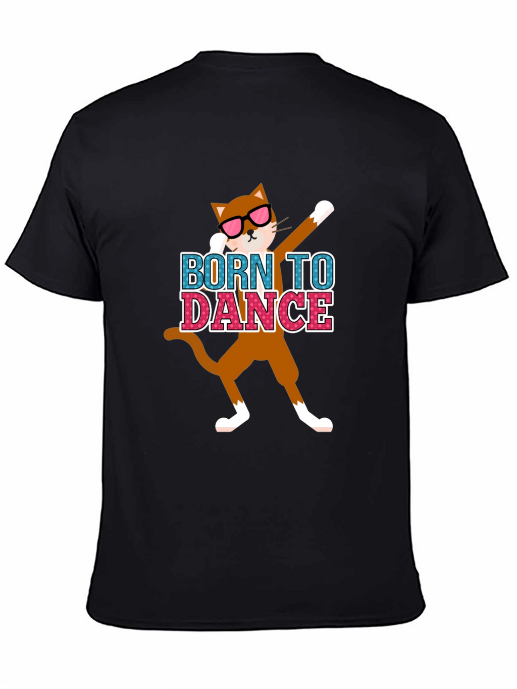 Born to Dance Cat T-Shirt - Novelty Tee