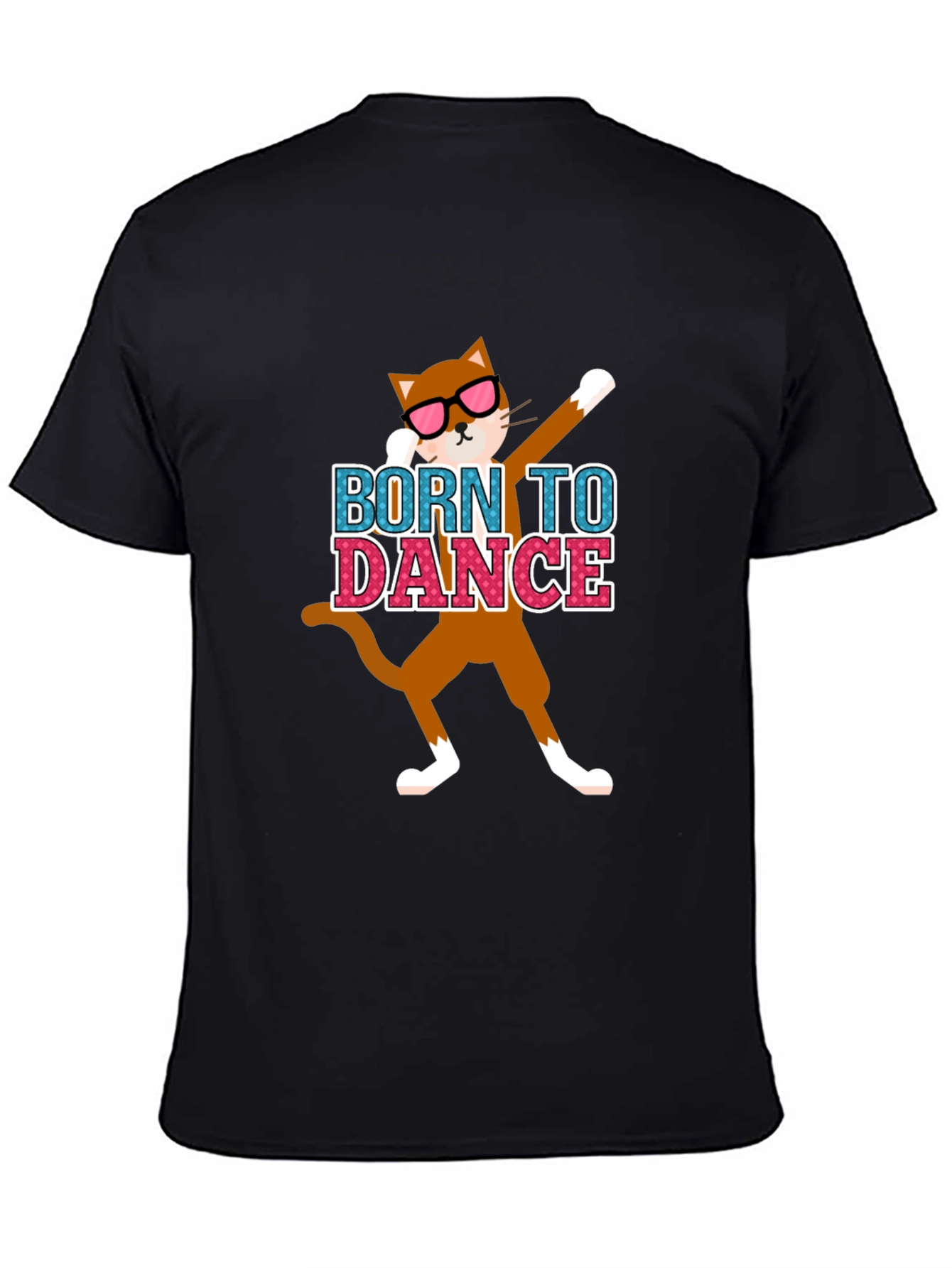 Born to Dance Cat T-Shirt - Novelty Tee