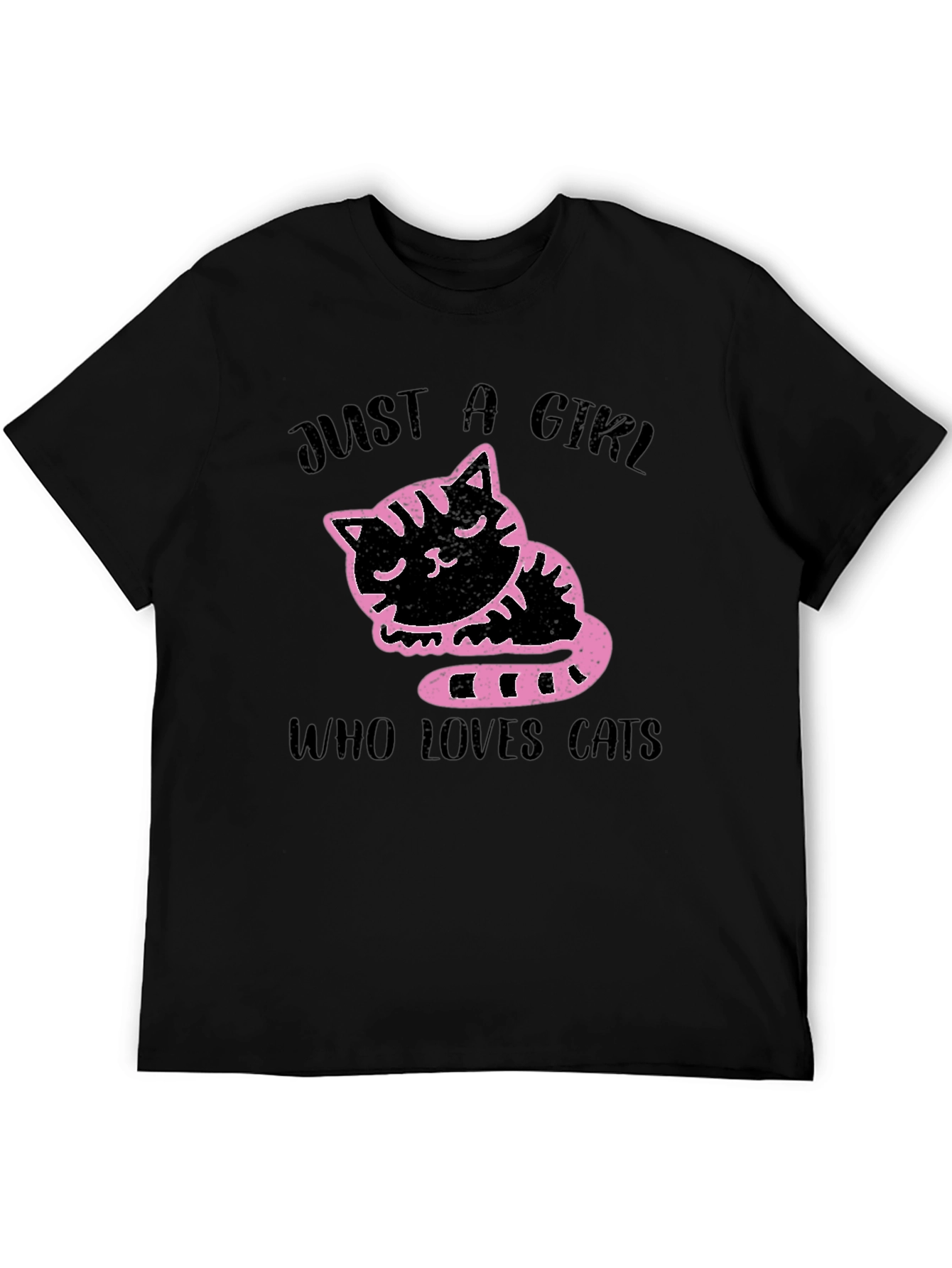 Just a Girl Who Loves Cats T-Shirt