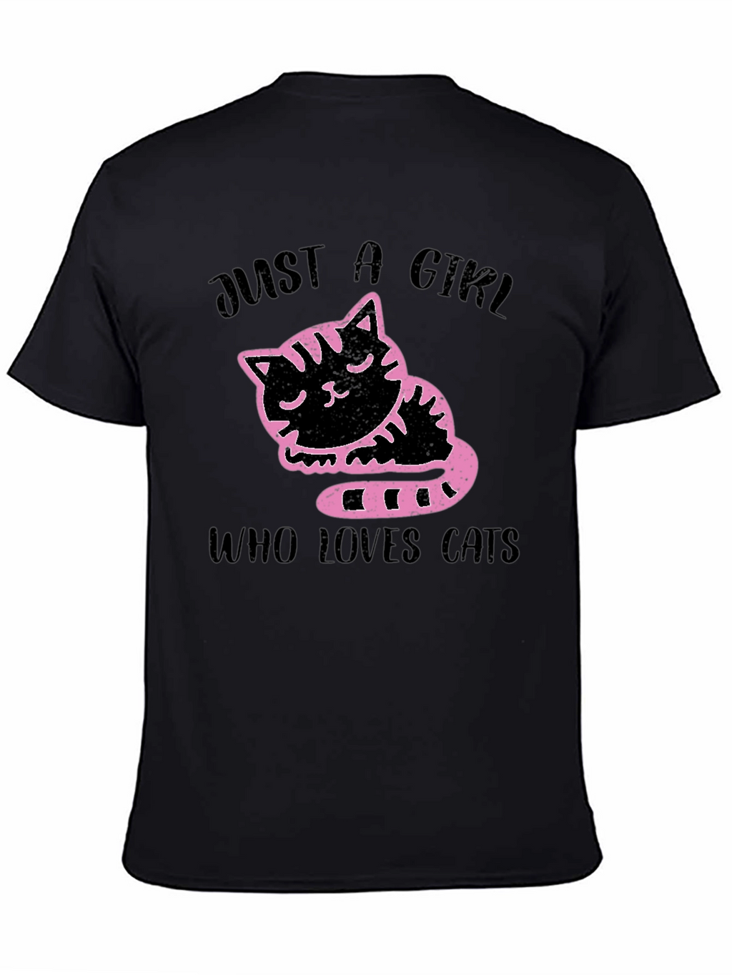 Just a Girl Who Loves Cats T-Shirt