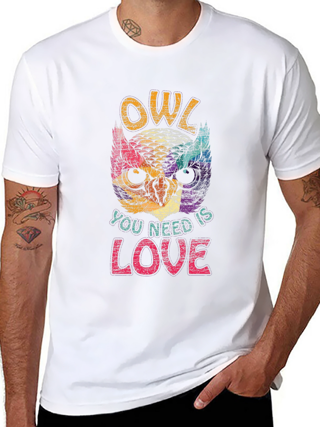 Owl You Need Is Love Graphic T-Shirt