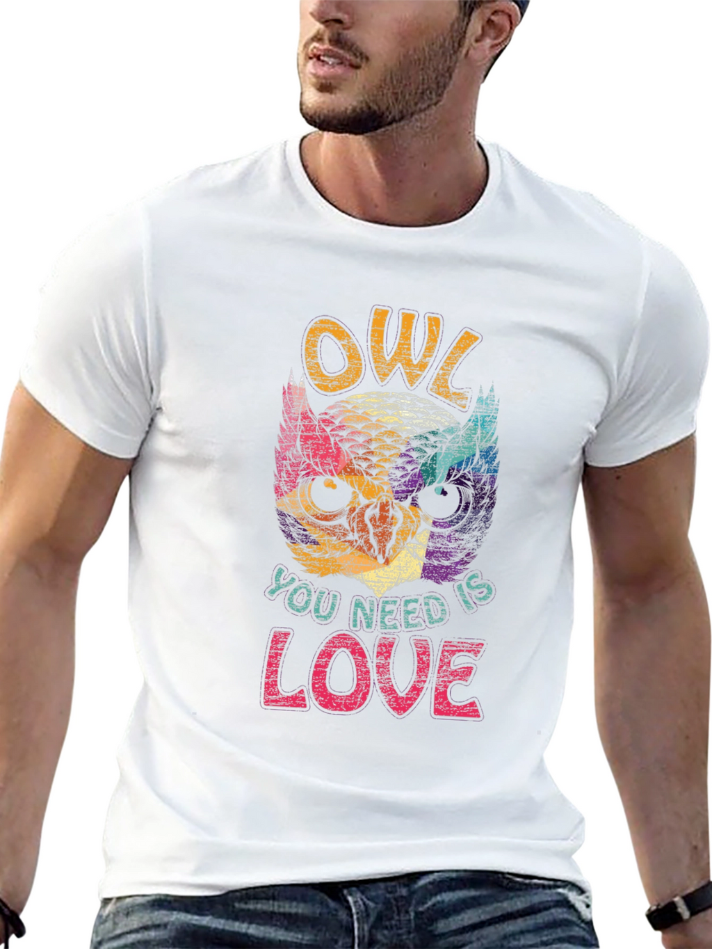 Owl You Need Is Love Graphic T-Shirt
