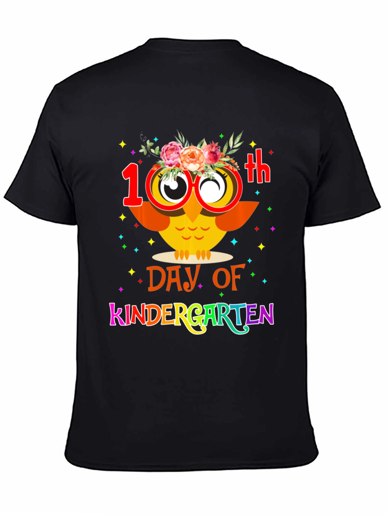 100th Day of Kindergarten Owl T-Shirt