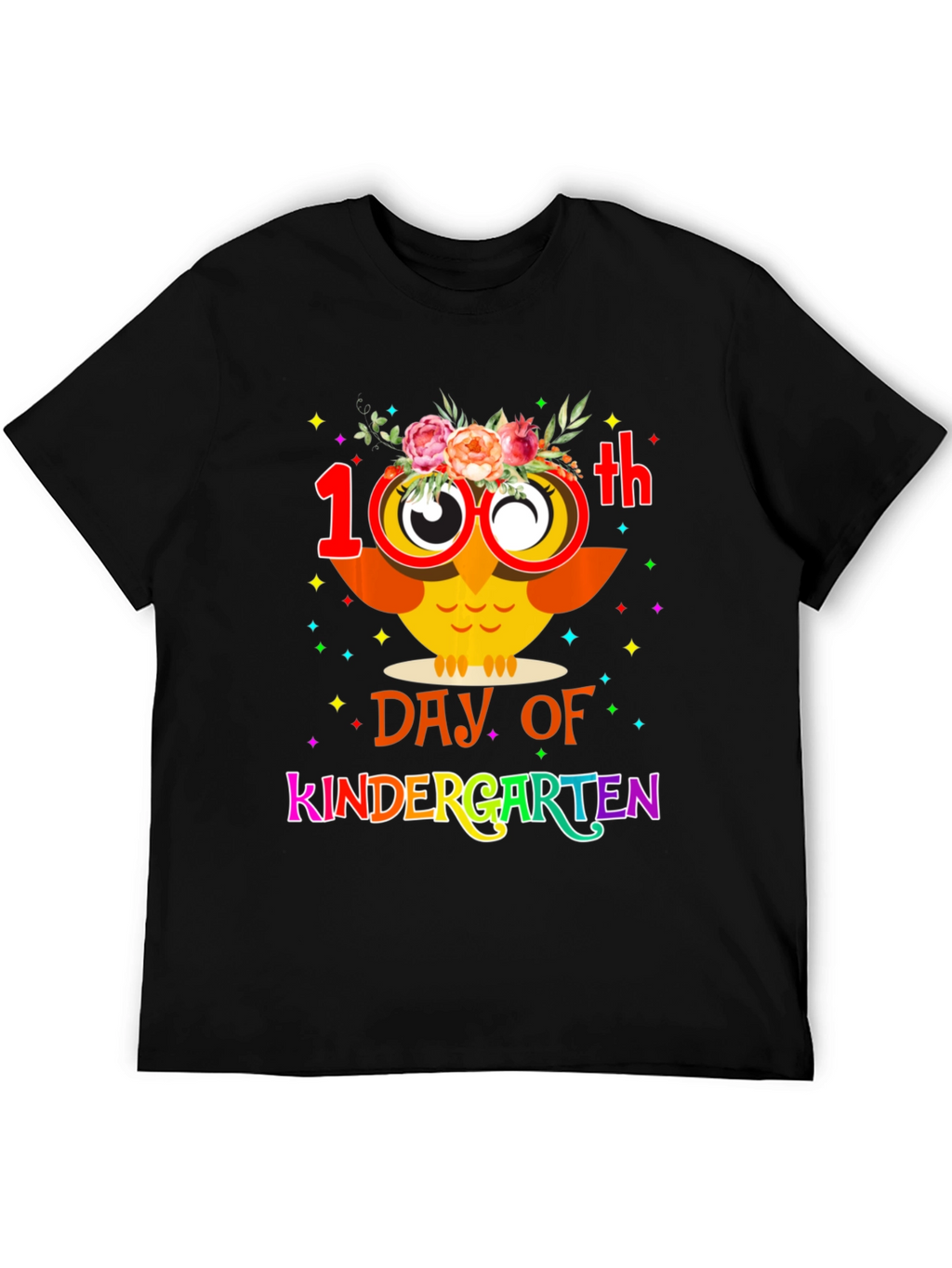 100th Day of Kindergarten Owl T-Shirt