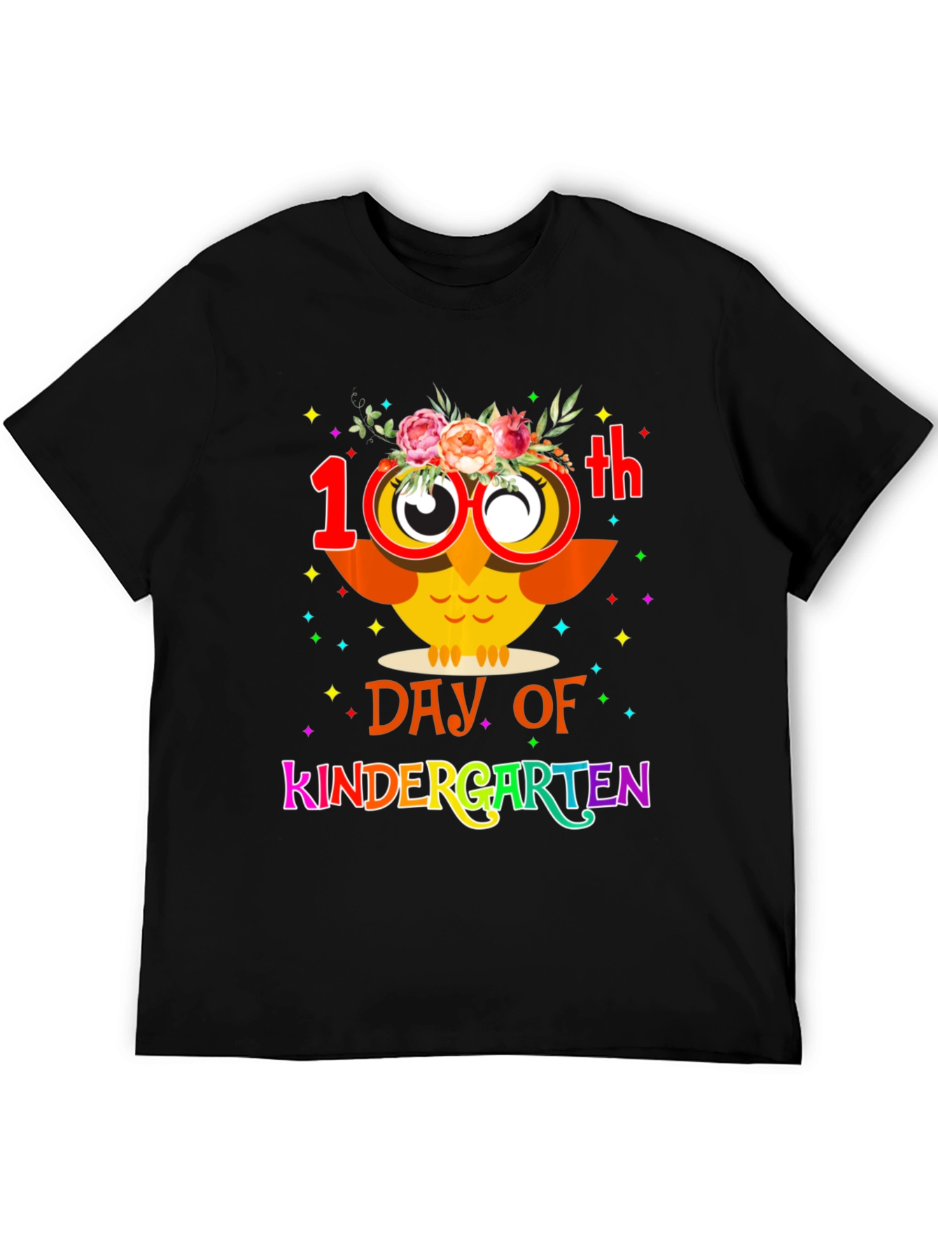 100th Day of Kindergarten Owl T-Shirt