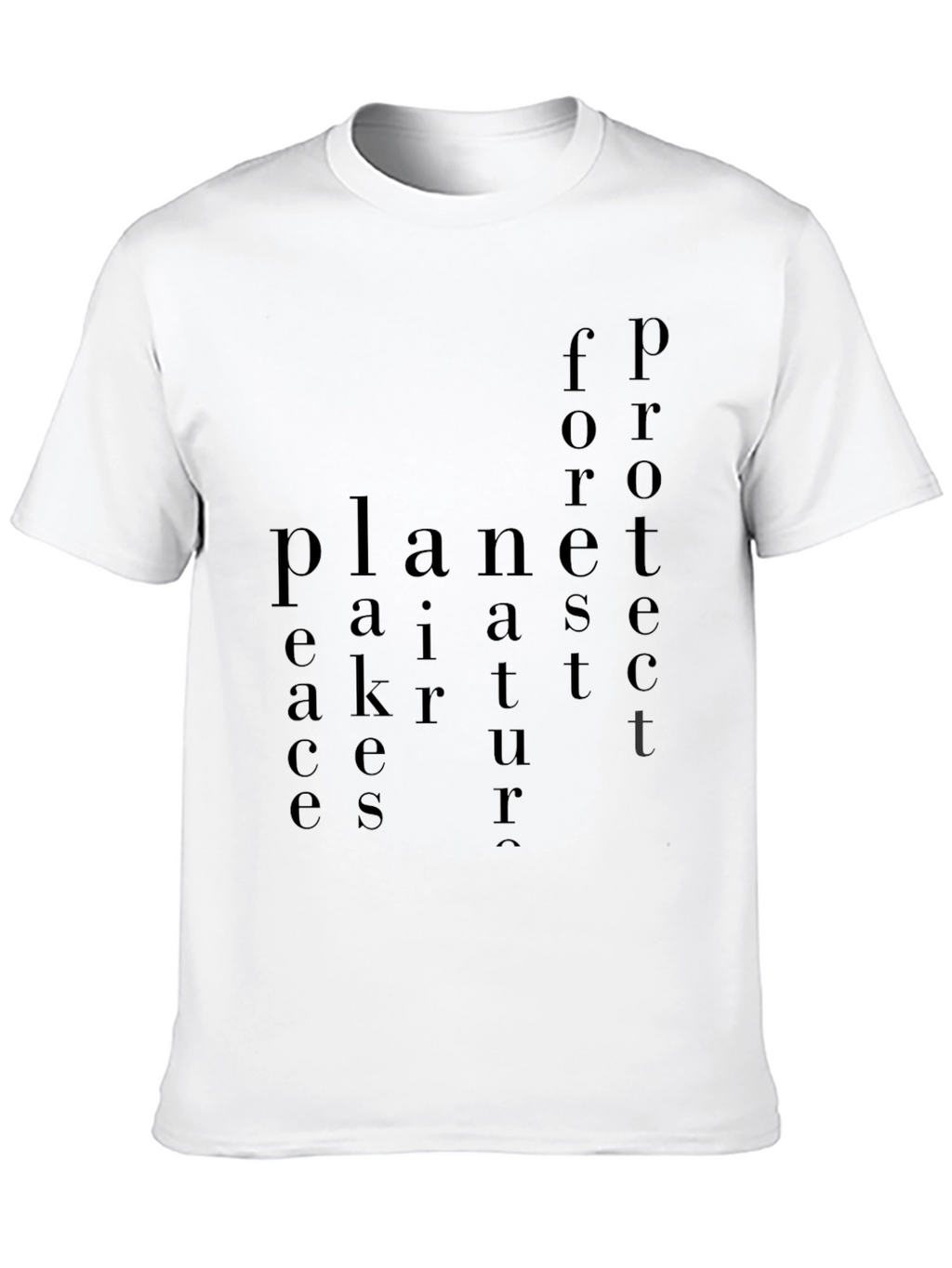 Planet Earth Structure Black Graphic Tee