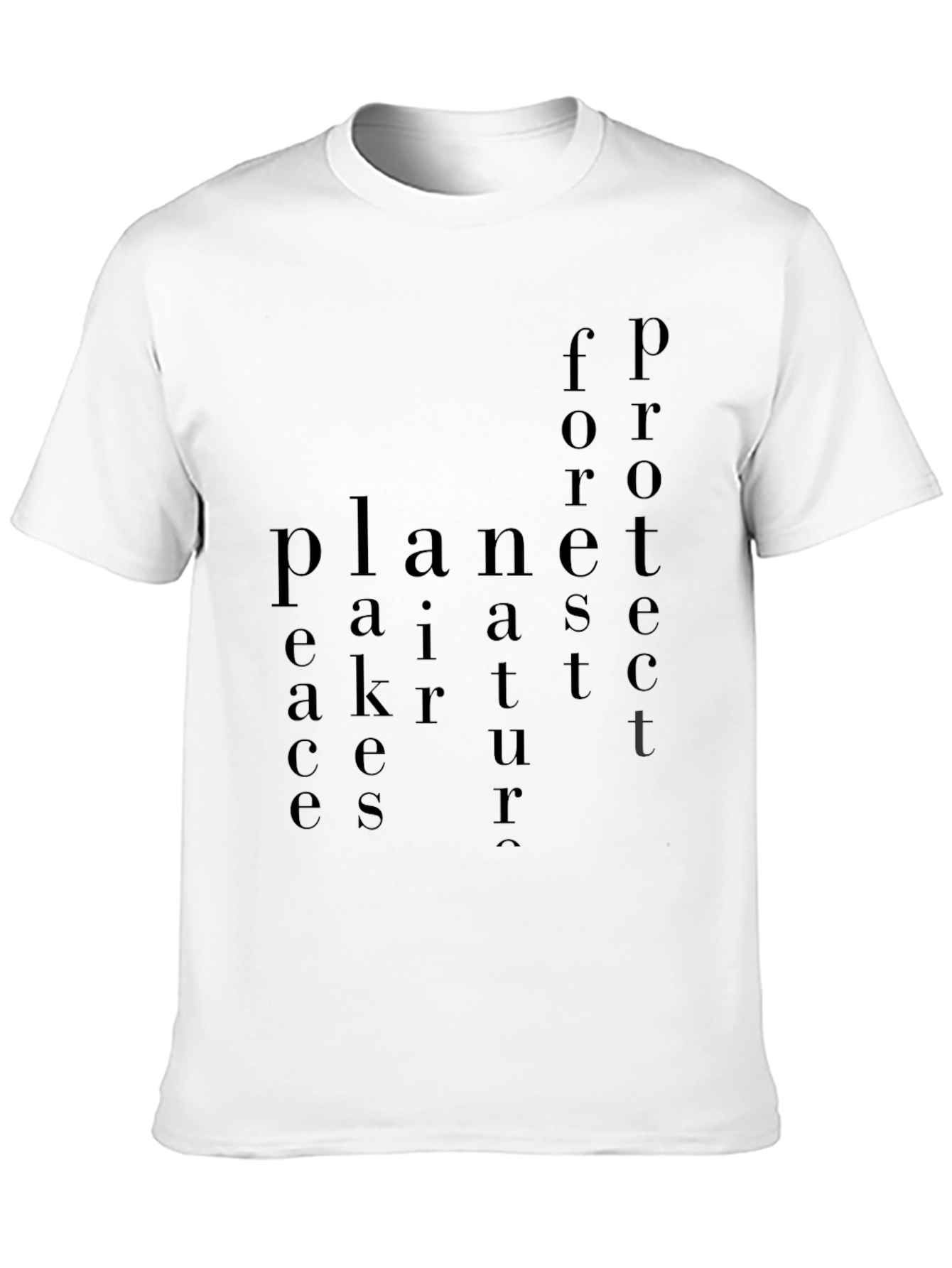 Planet Earth Structure Black Graphic Tee