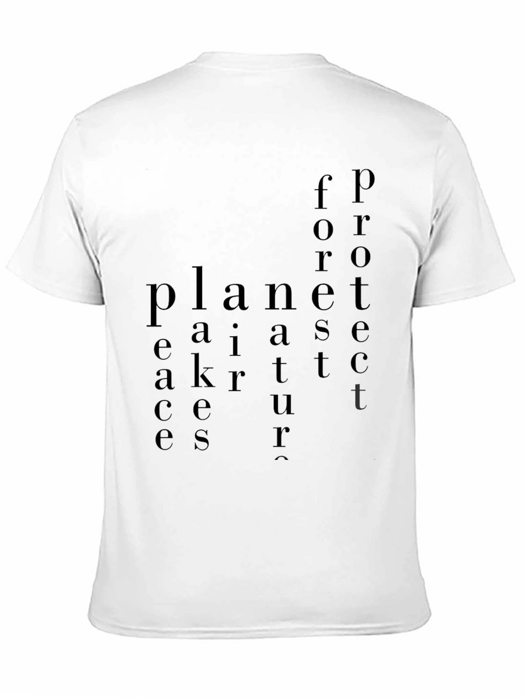 Planet Earth Structure Black Graphic Tee