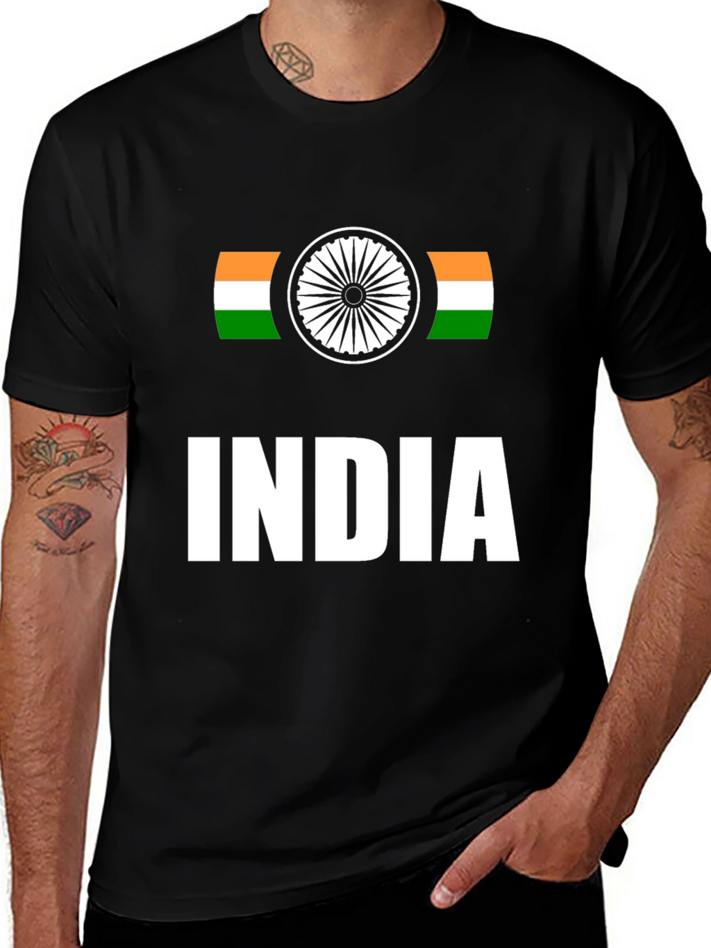 India Flag T-Shirt - Patriotic Pride Tee