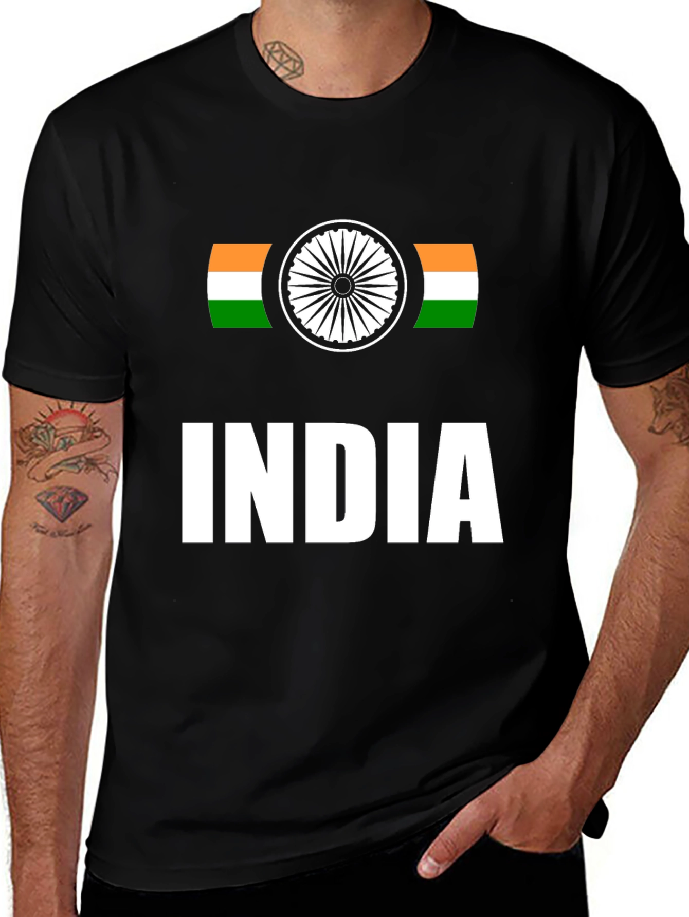 India Flag T-Shirt - Patriotic Pride Tee