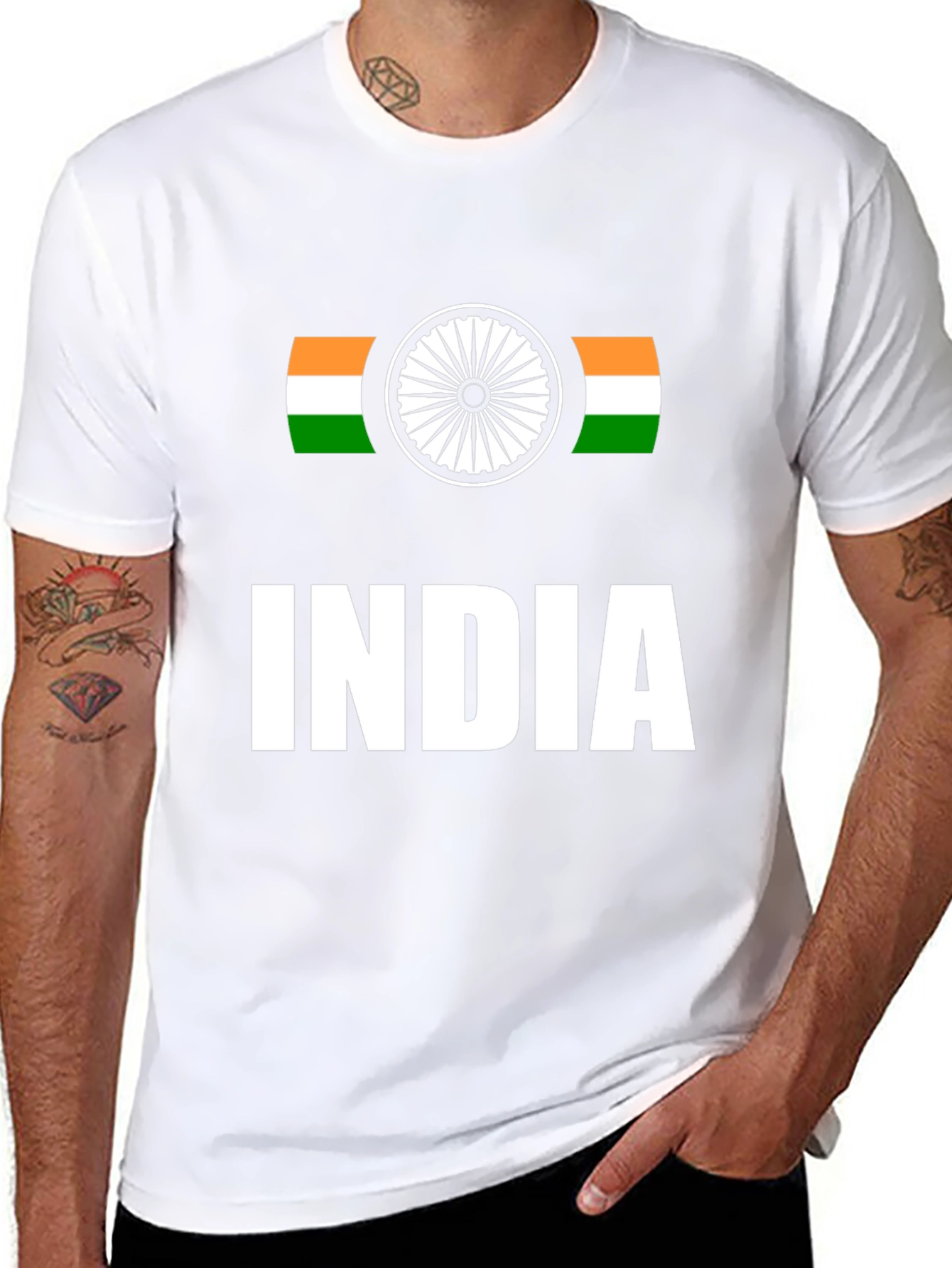 India Flag T-Shirt - Patriotic Pride Tee