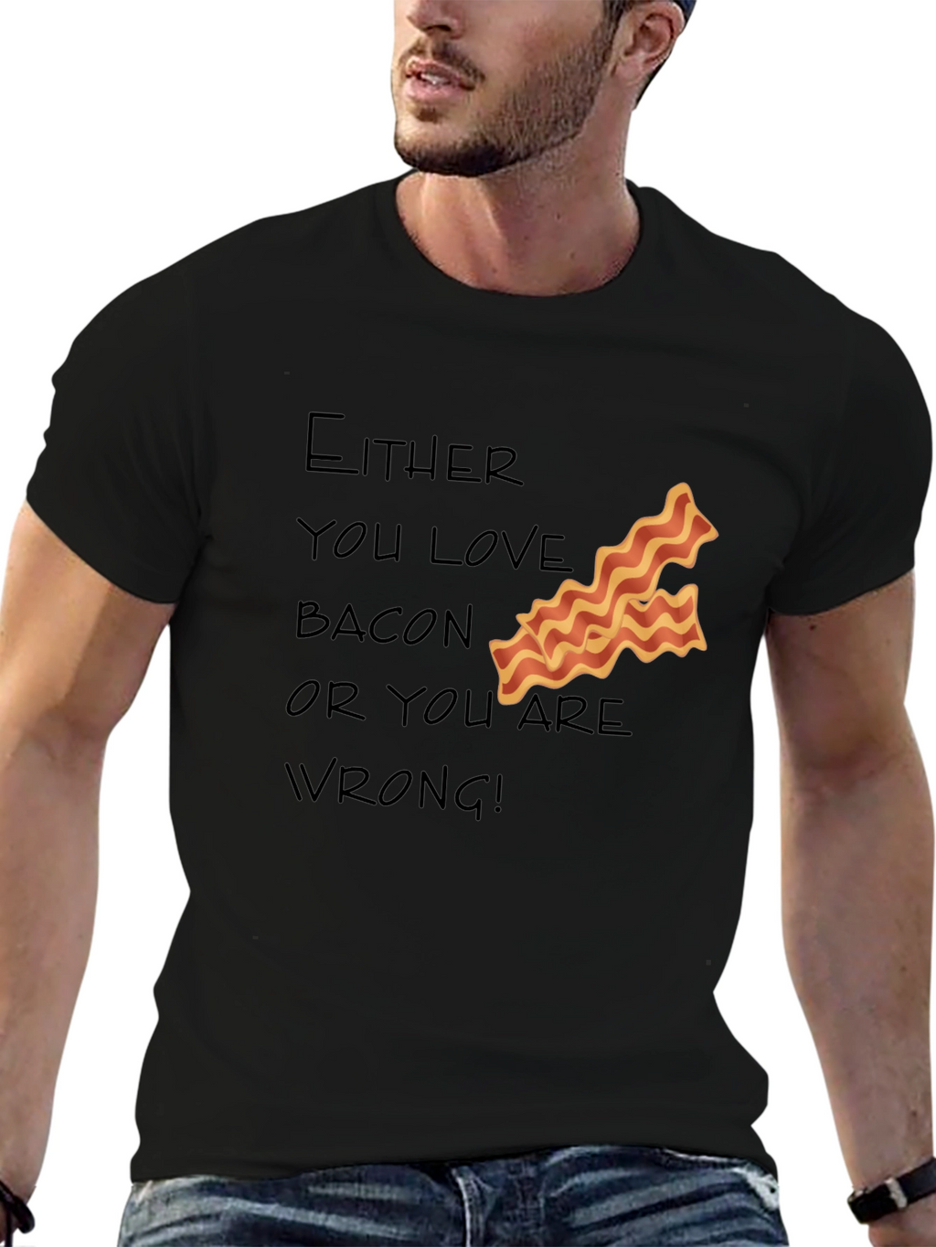 Bacon Lover T-Shirt - Funny Foodie Tee
