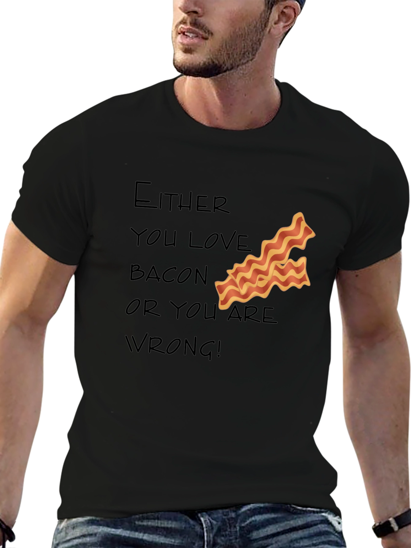 Bacon Lover T-Shirt - Funny Foodie Tee