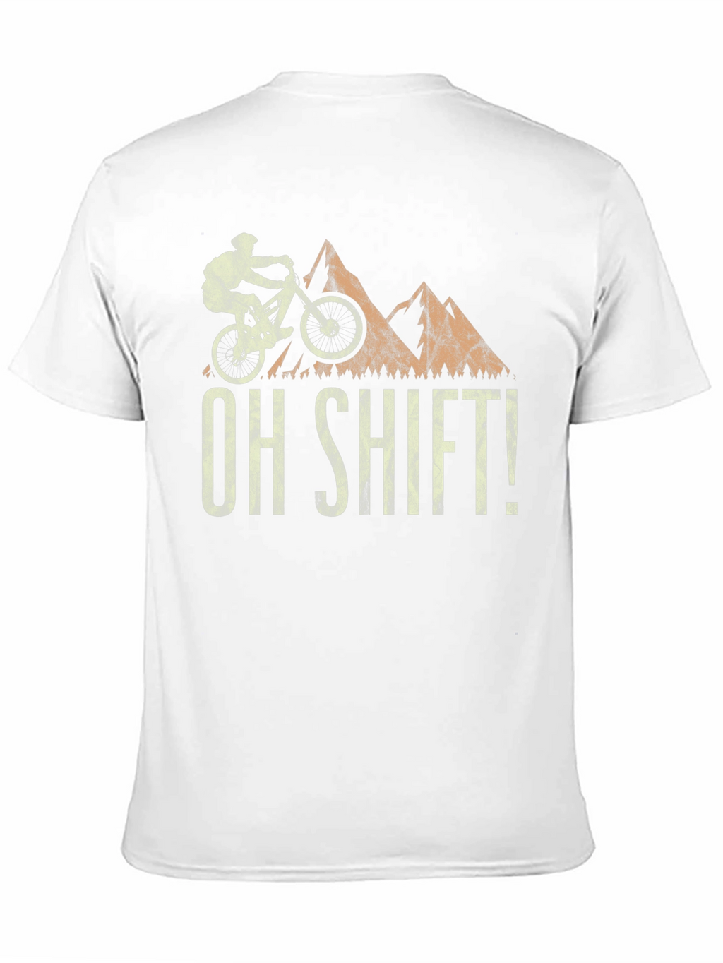 Mountain Biking Oh Shift! Graphic T-Shirt
