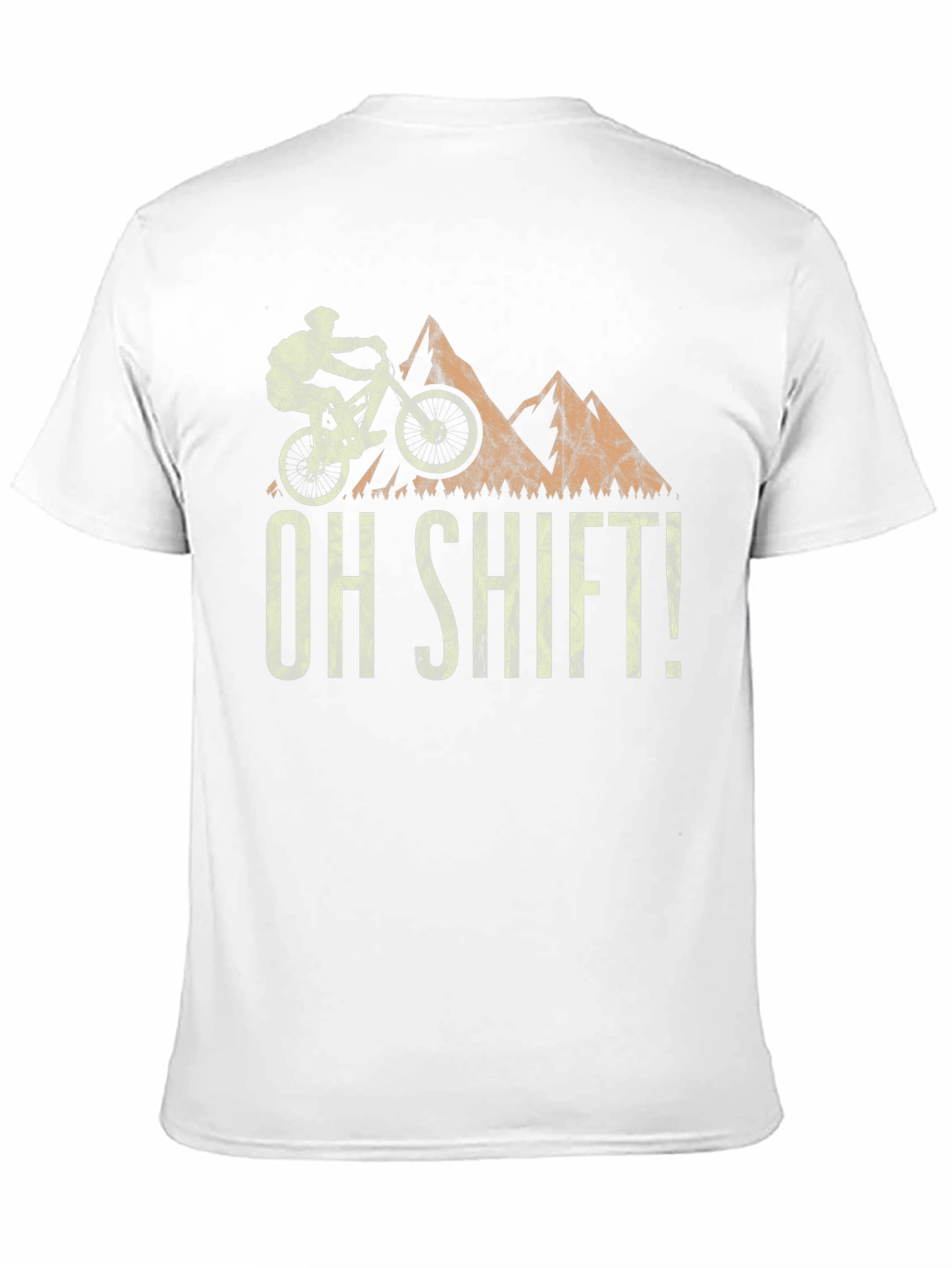 Mountain Biking Oh Shift! Graphic T-Shirt