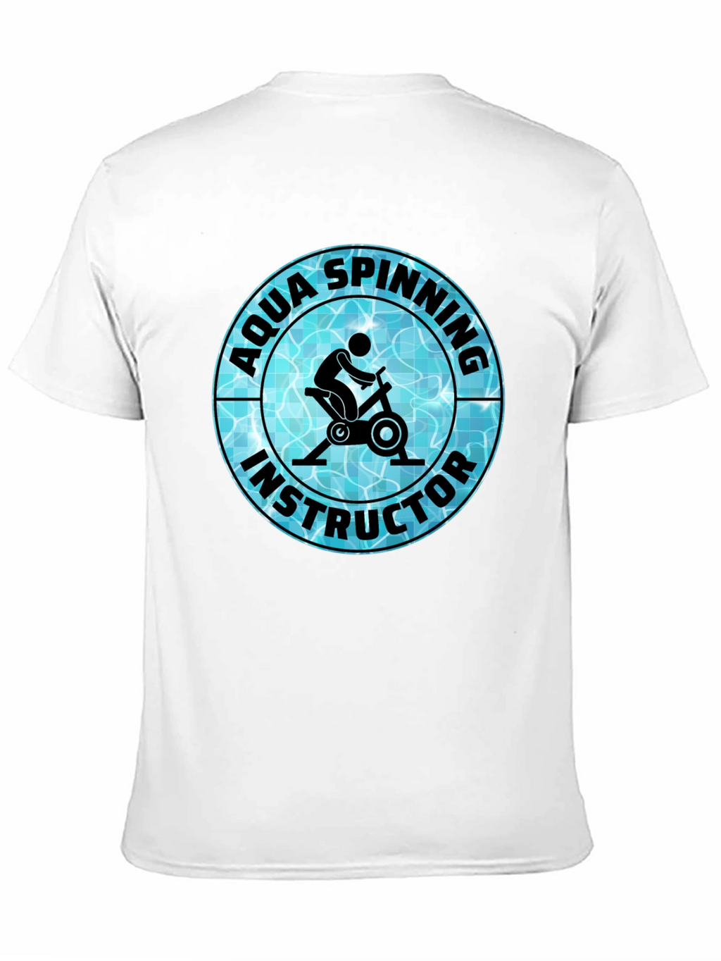 Aqua Spinning Instructor T-Shirt - Fitness Apparel
