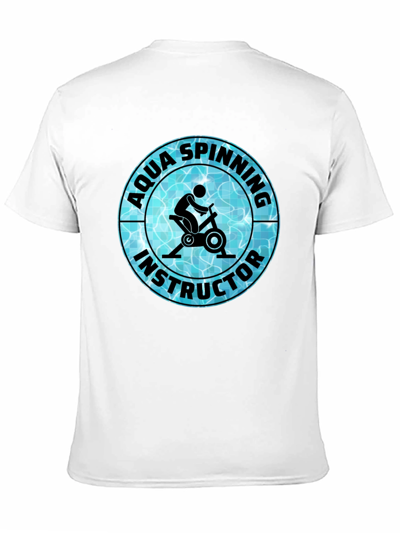 Aqua Spinning Instructor T-Shirt - Fitness Apparel