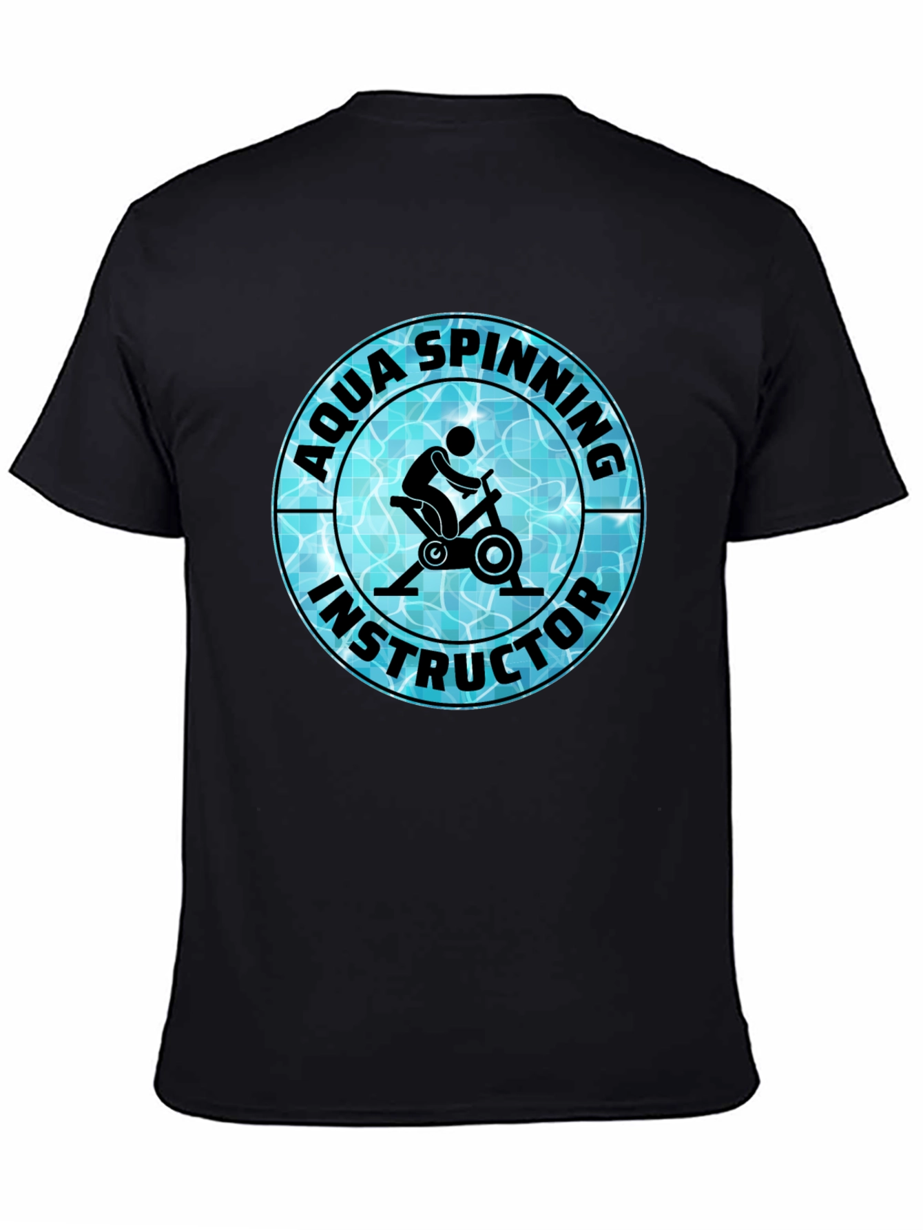 Aqua Spinning Instructor T-Shirt - Fitness Apparel