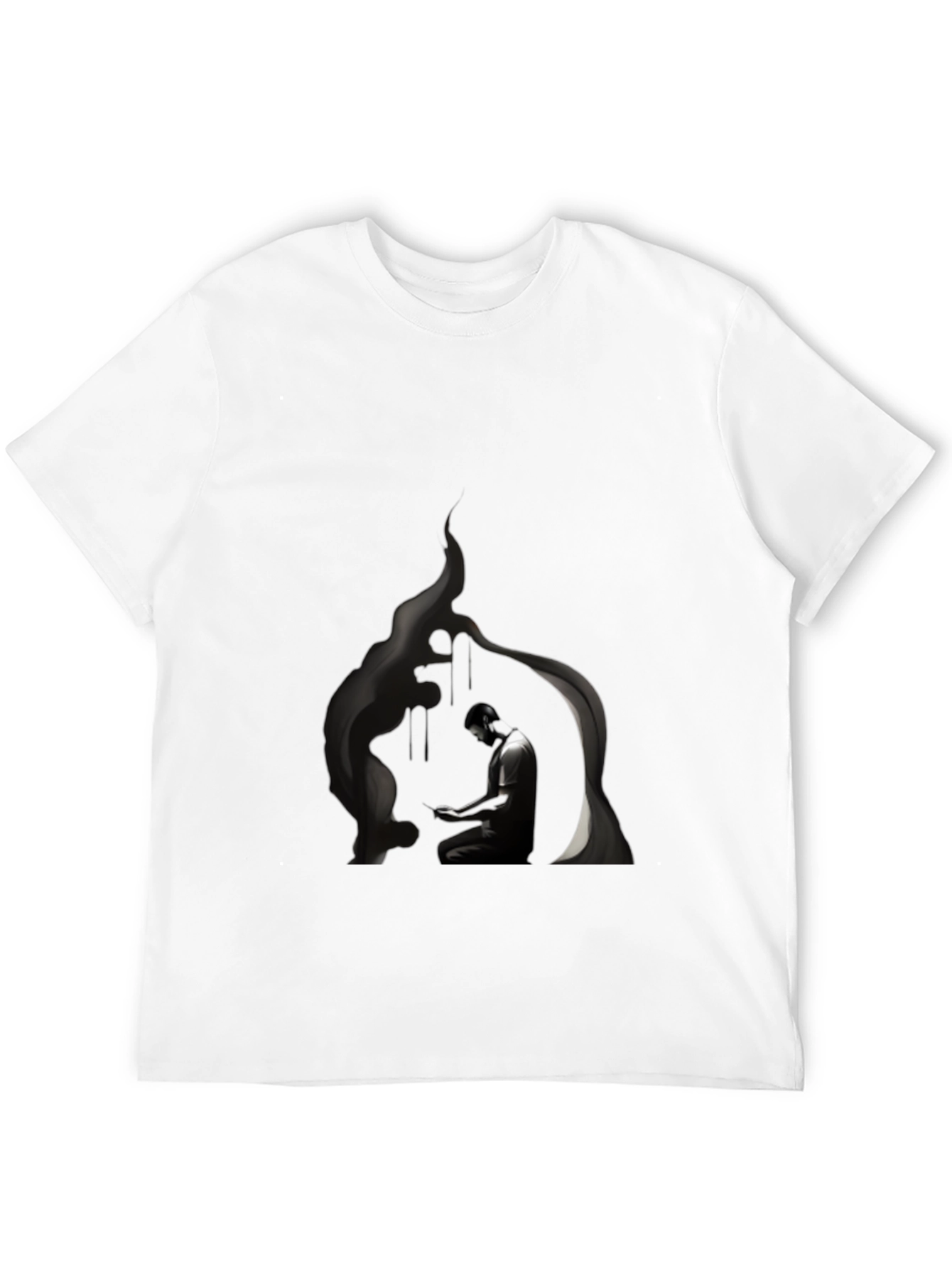Mystic Meditation Black T-Shirt