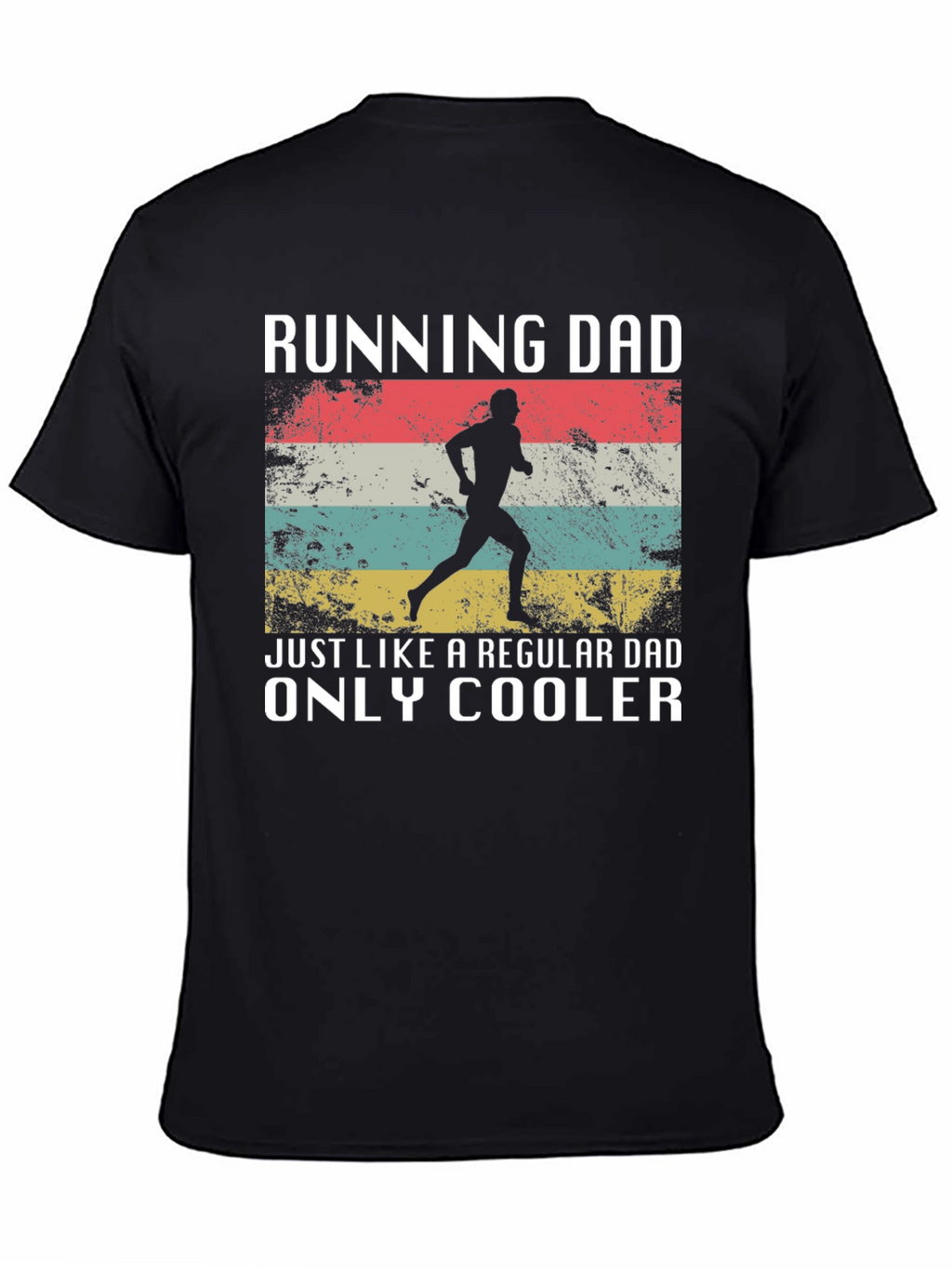 Running Dad T-Shirt - Cool Runner Design