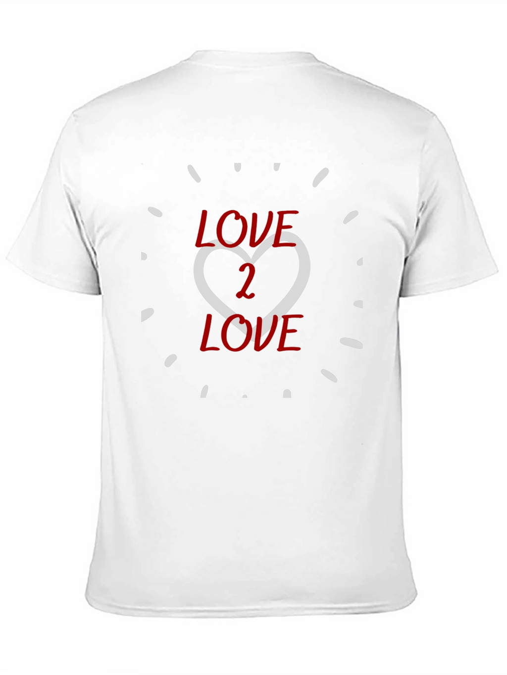 Love 2 Love Graphic Tee - Black