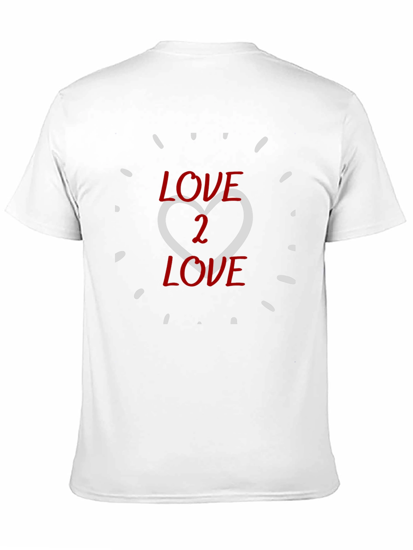 Love 2 Love Graphic Tee - Black