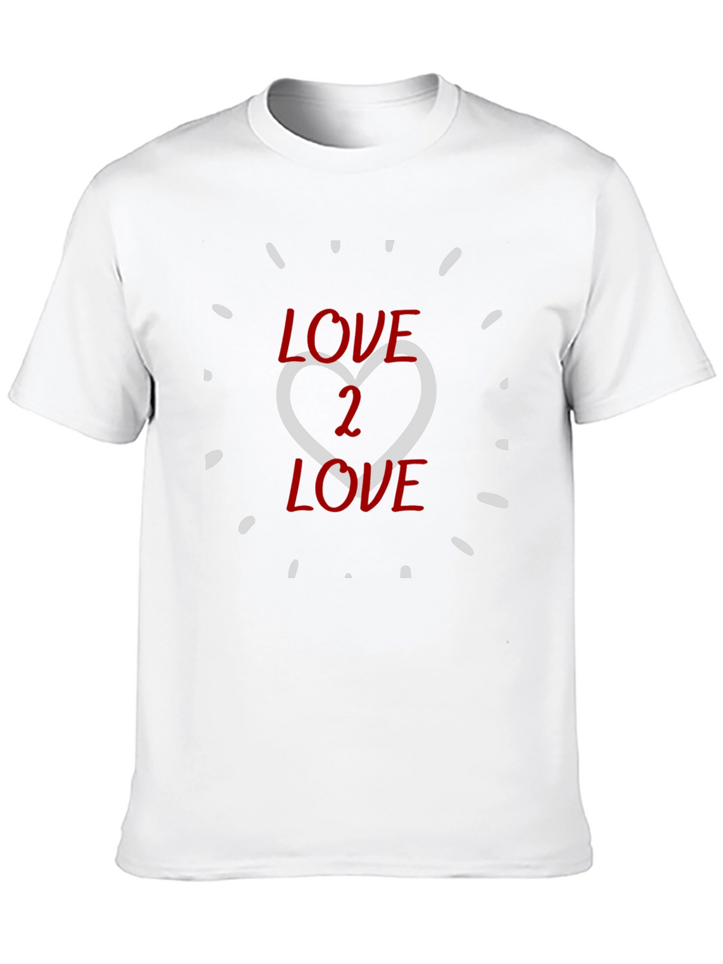 Love 2 Love Graphic Tee - Black