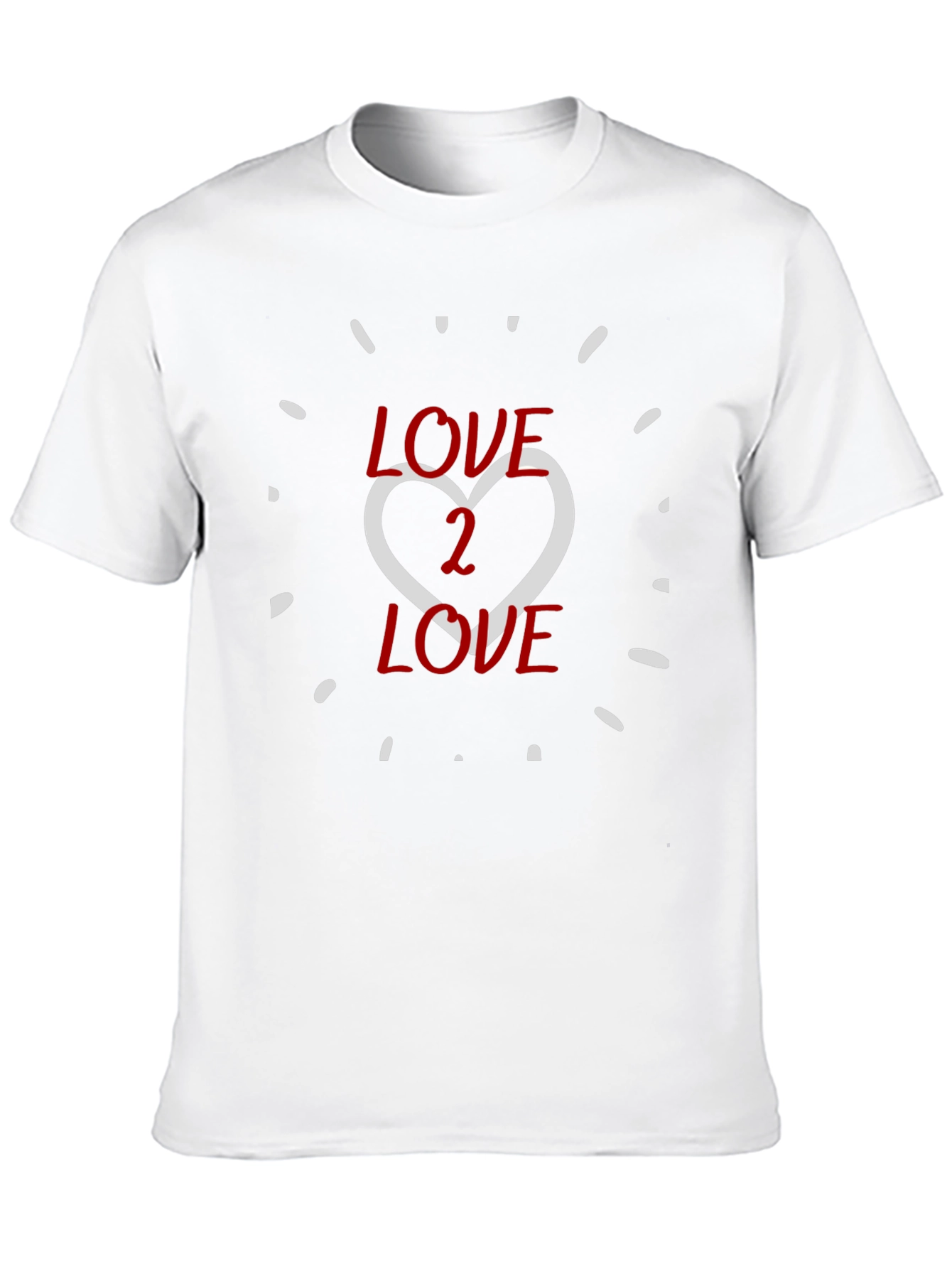 Love 2 Love Graphic Tee - Black