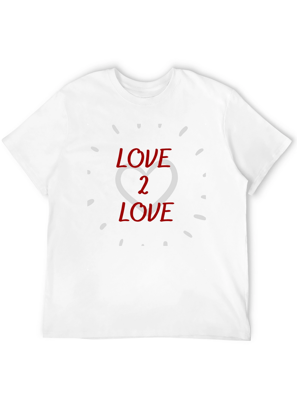 Love 2 Love Graphic Tee - Black