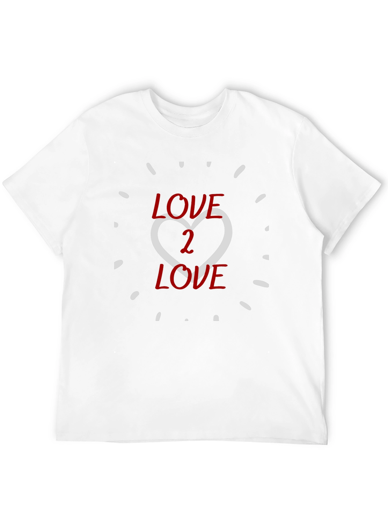 Love 2 Love Graphic Tee - Black