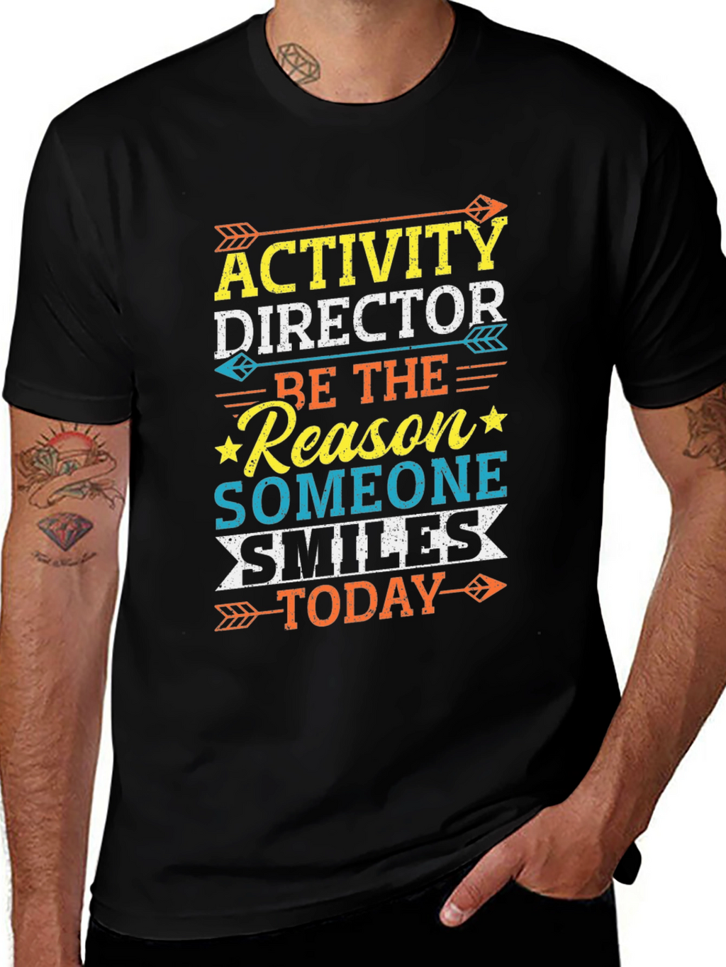 Activity Director Smiles Today T-Shirt
