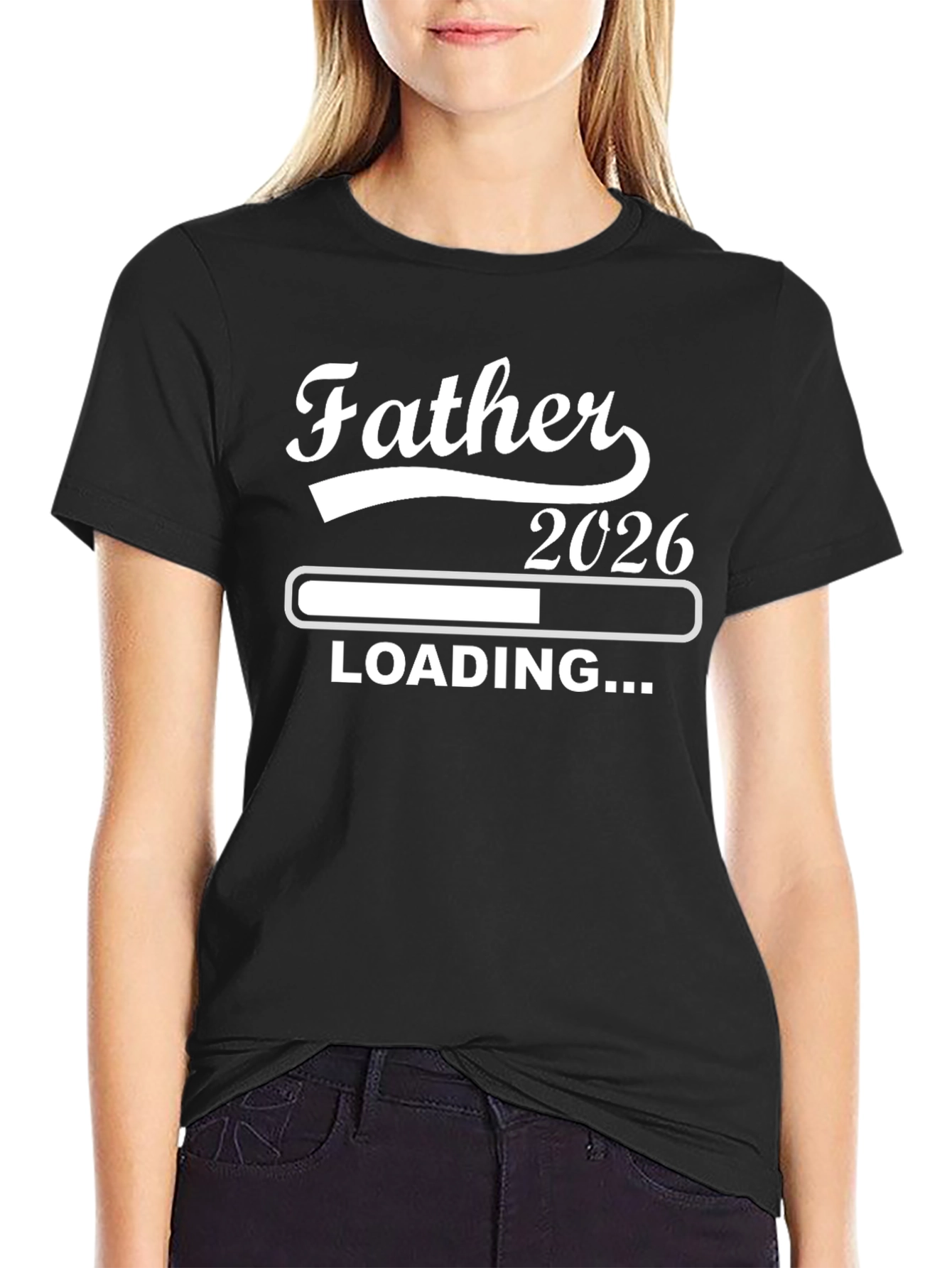 Father 2026 Loading T-Shirt - New Dad Gift