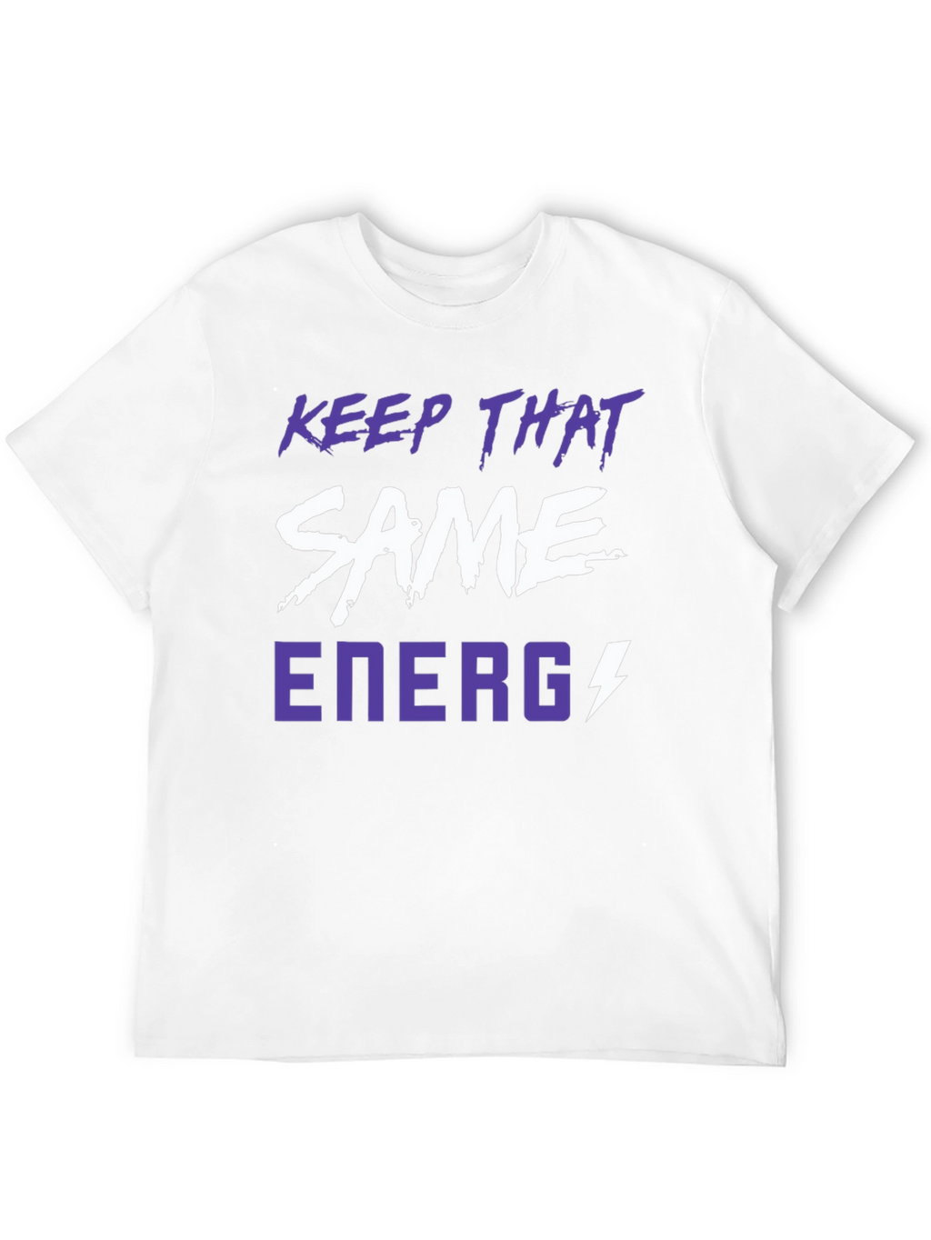 Keep That Same Energy Graphic Tee - Black