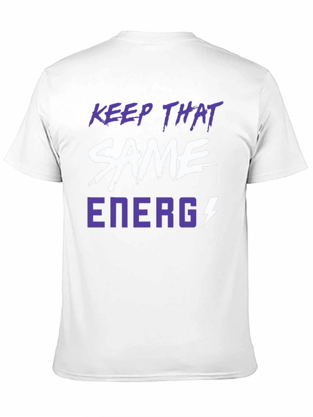 Keep That Same Energy Graphic Tee - Black
