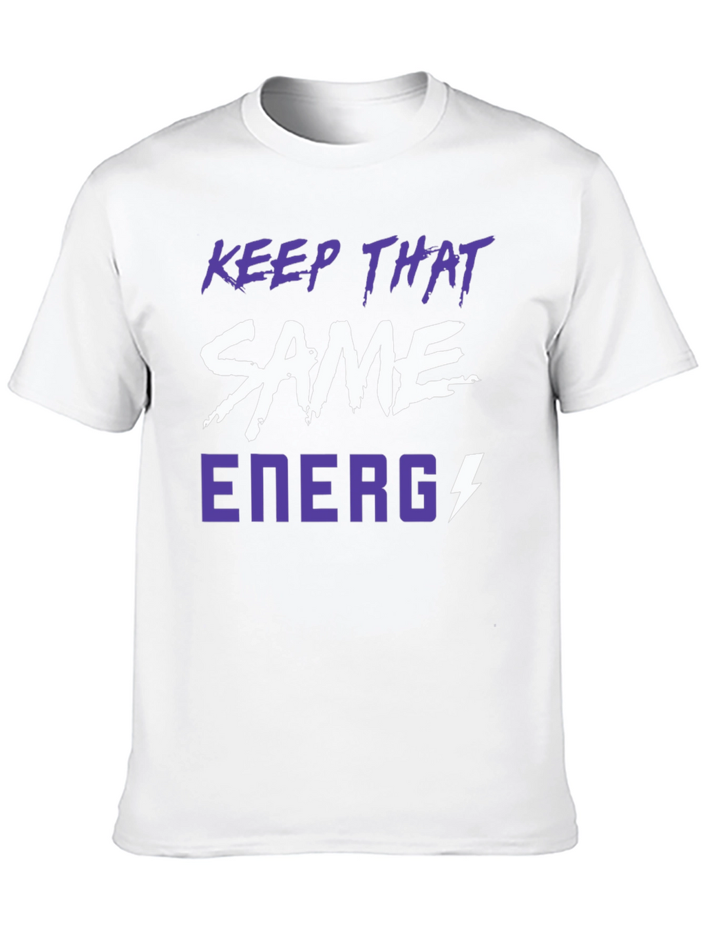 Keep That Same Energy Graphic Tee - Black
