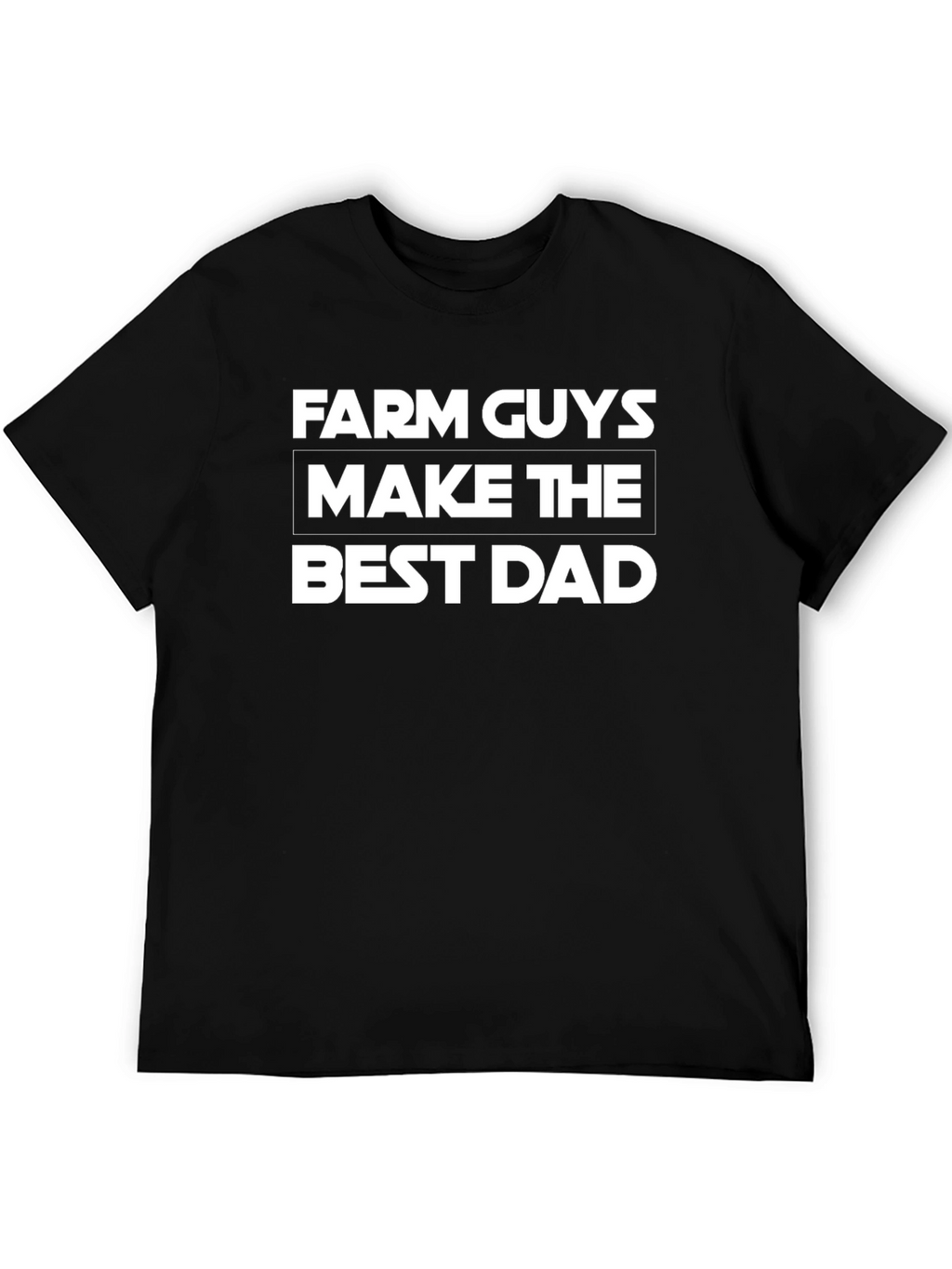 Farm Guys Best Dad Graphic T-Shirt
