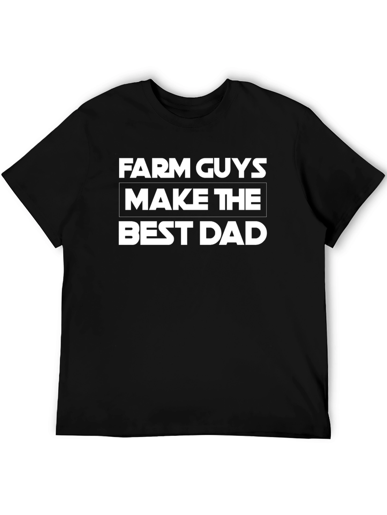 Farm Guys Best Dad Graphic T-Shirt