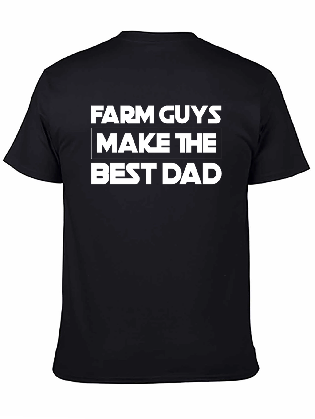 Farm Guys Best Dad Graphic T-Shirt