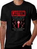 Caution Karaoke Singer in Session T-Shirt