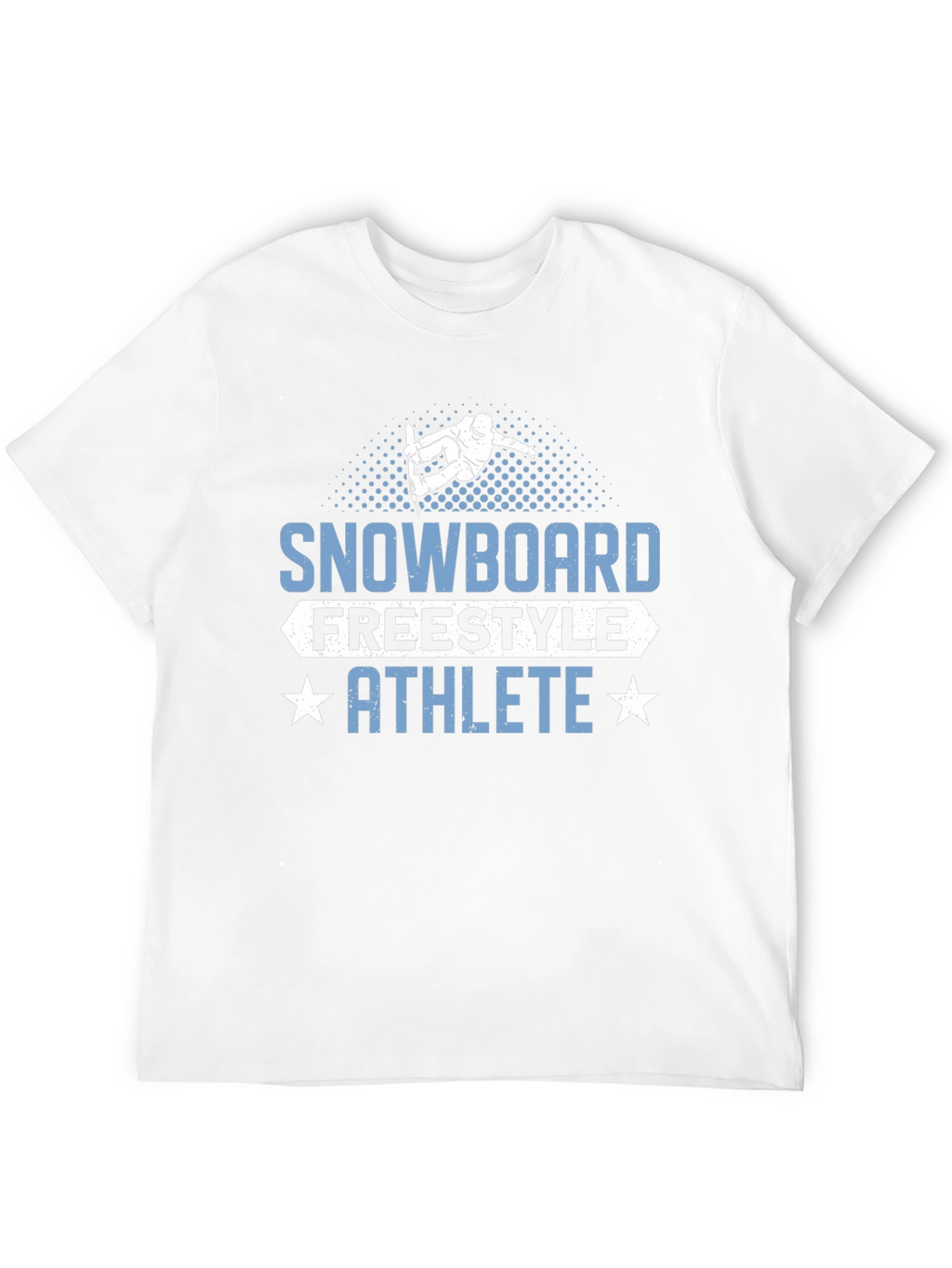 Snowboard Freestyle Athlete Graphic Tee