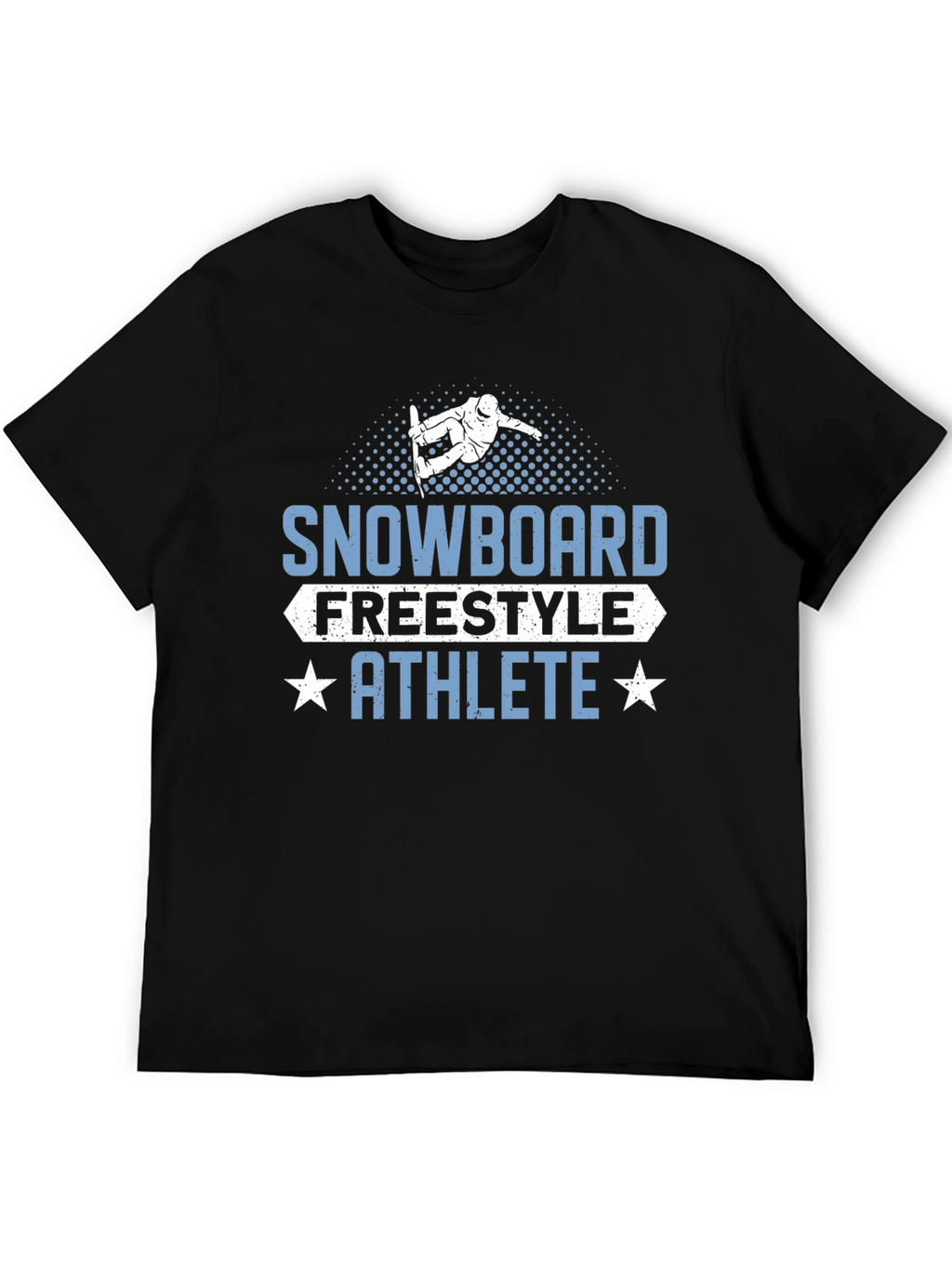 Snowboard Freestyle Athlete Graphic Tee