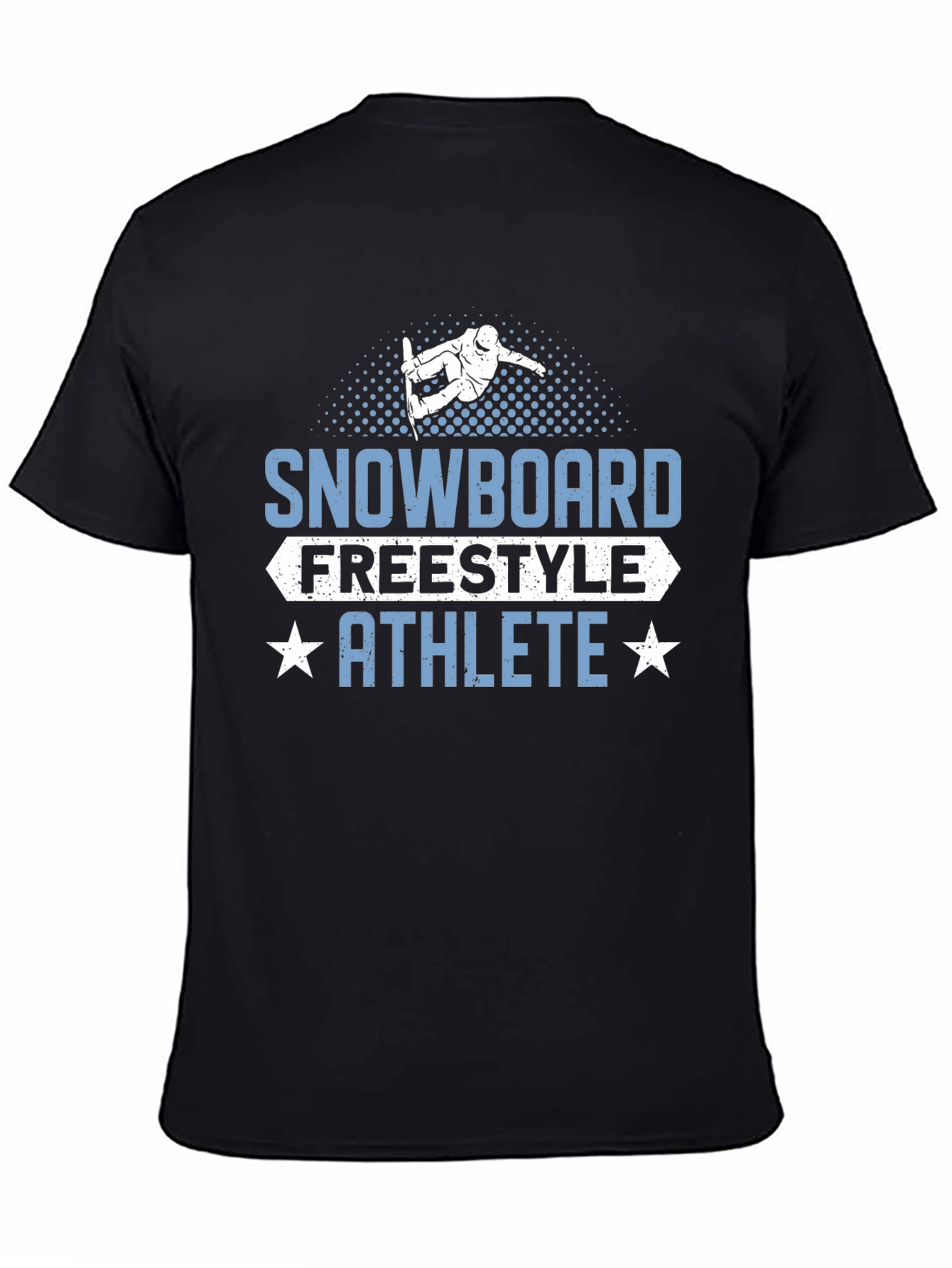 Snowboard Freestyle Athlete Graphic Tee