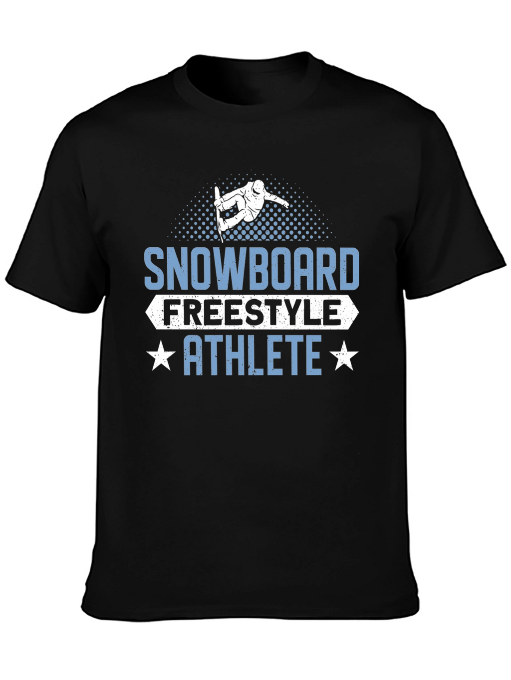 Snowboard Freestyle Athlete Graphic Tee
