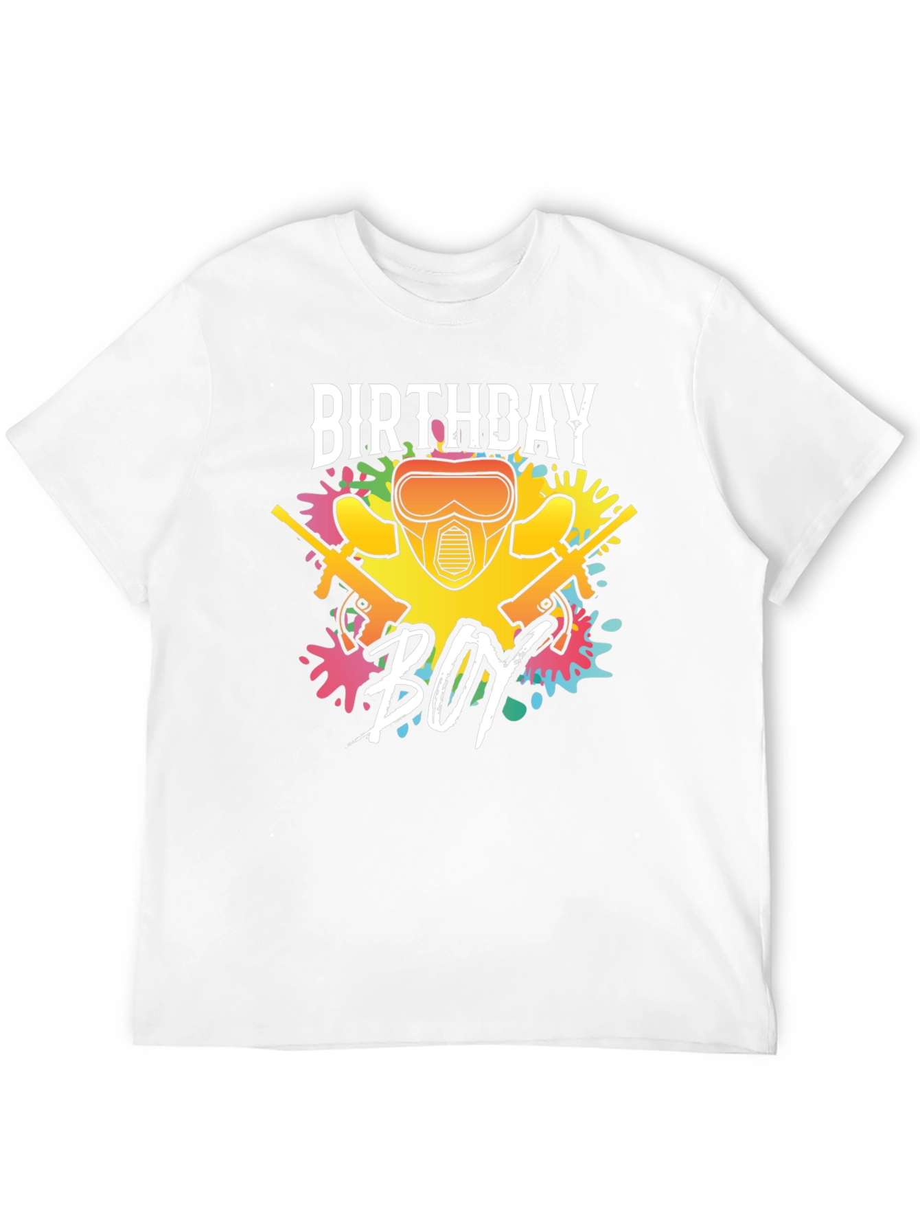 Birthday Boy Paintball T-Shirt