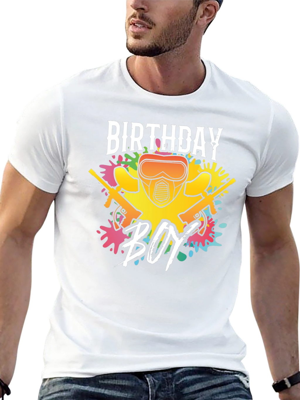 Birthday Boy Paintball T-Shirt
