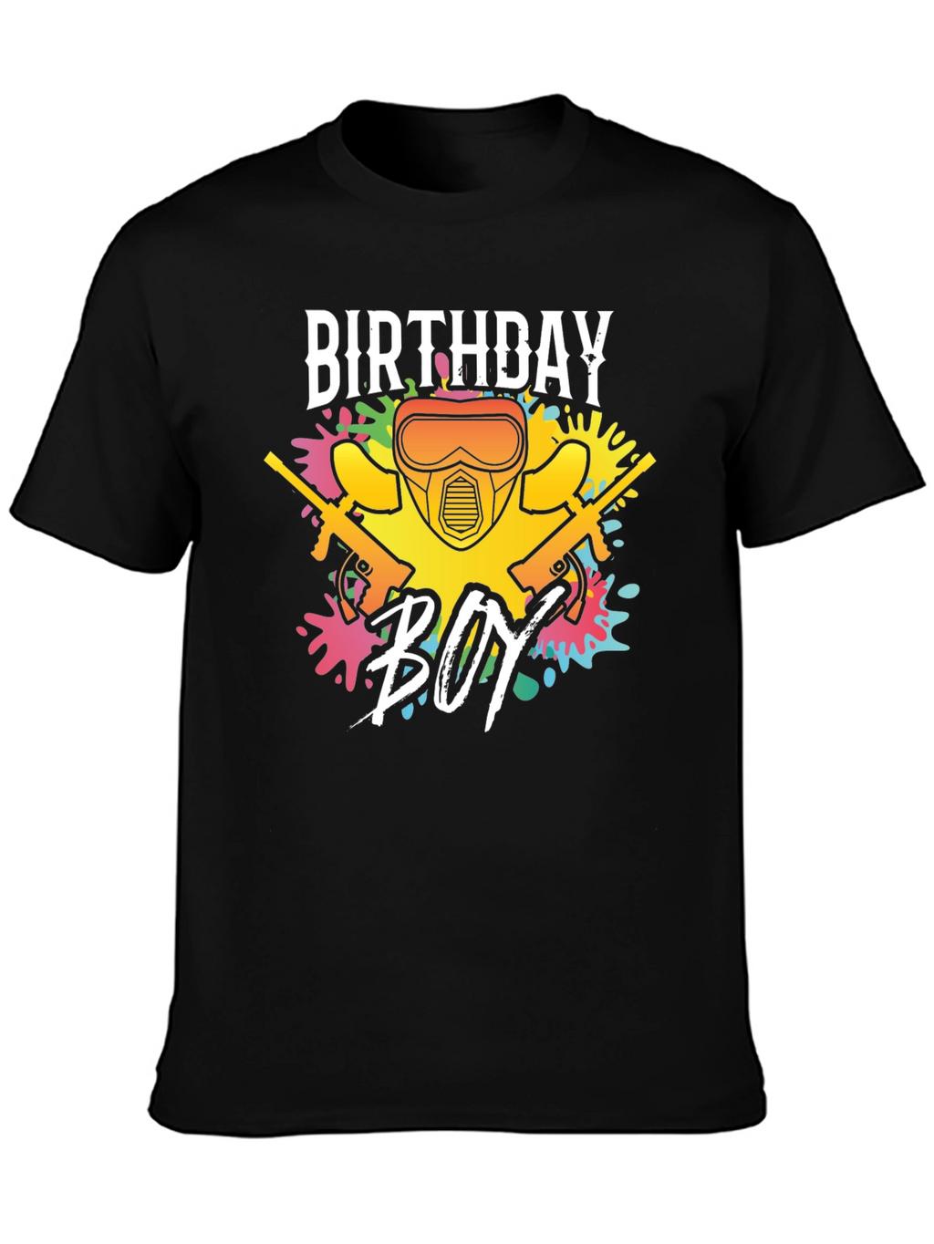 Birthday Boy Paintball T-Shirt